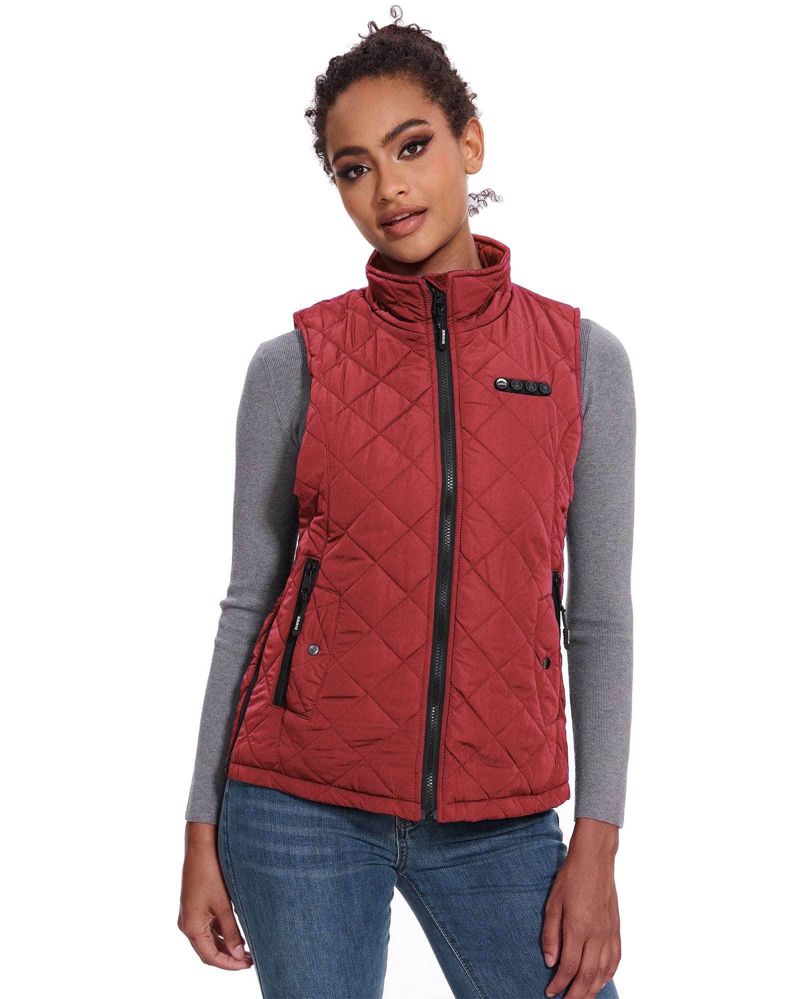 new color beautiful red vest for women