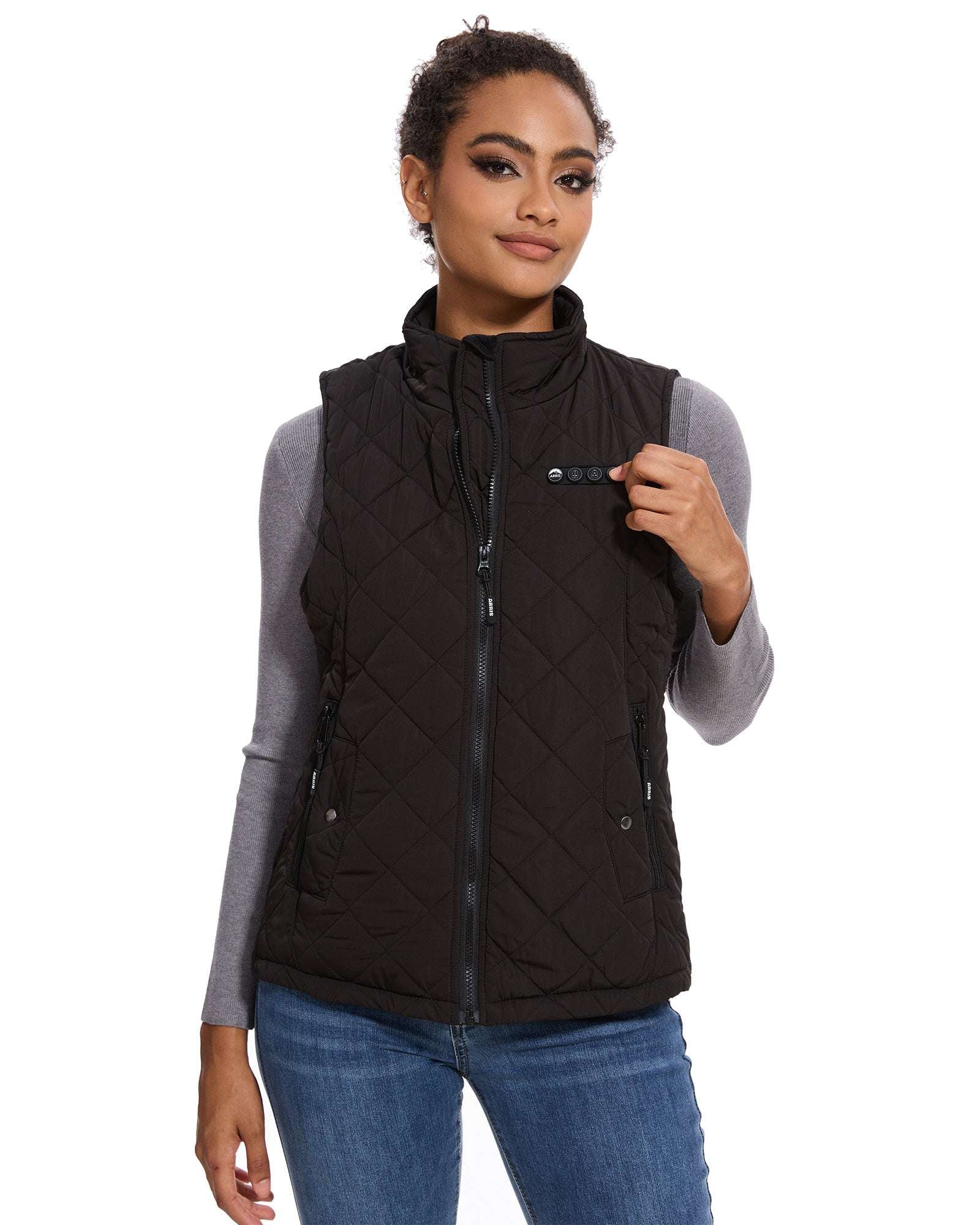 best selling heated vest with separate heating control