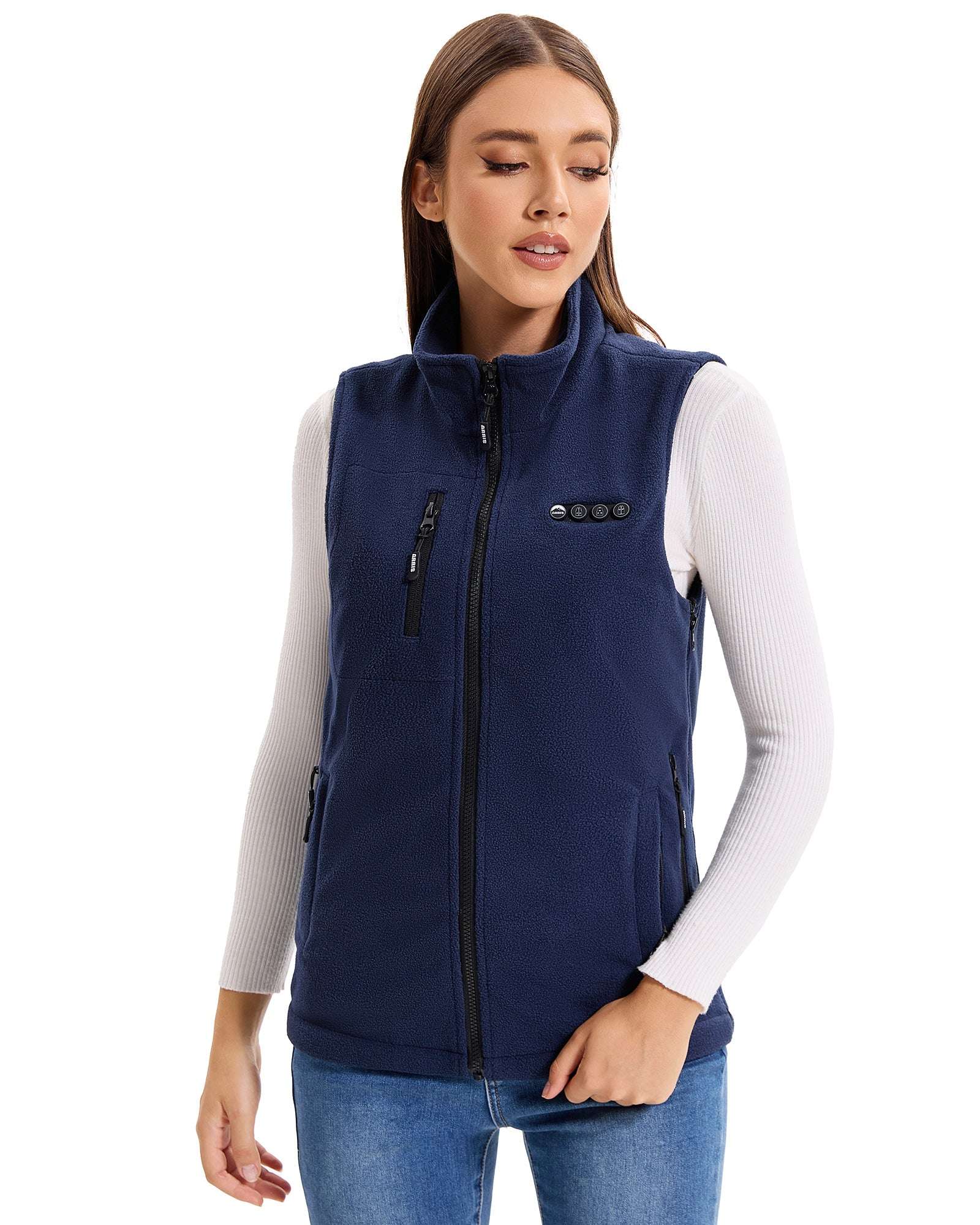 ARRIS fleece heated vest for women