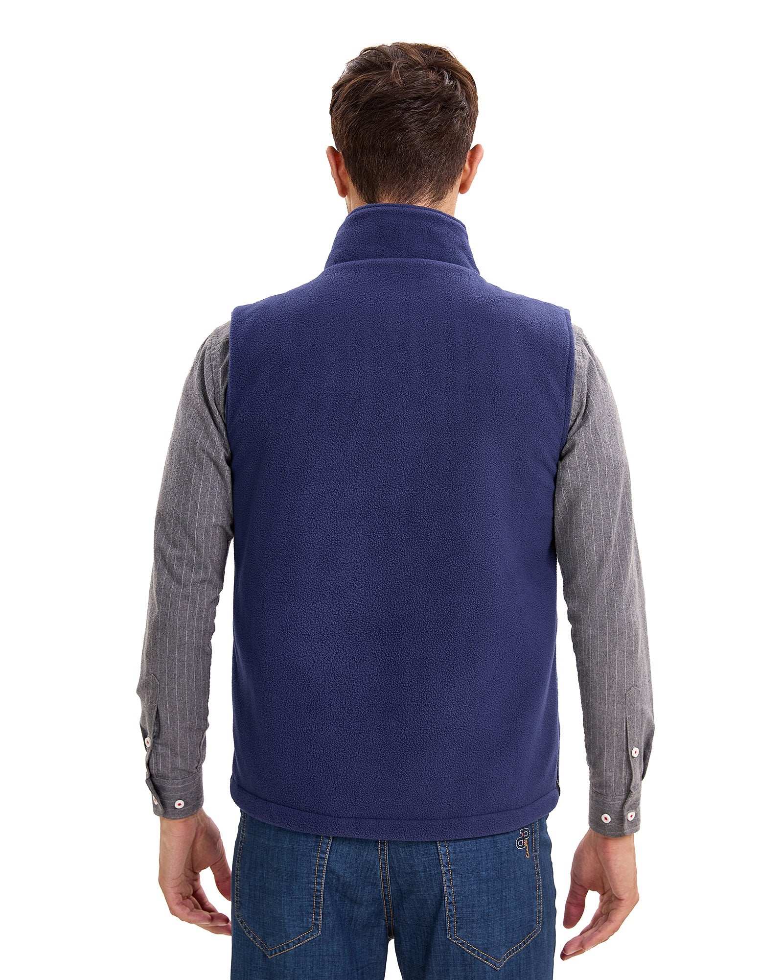 heated fleece vest with rechargeable battery