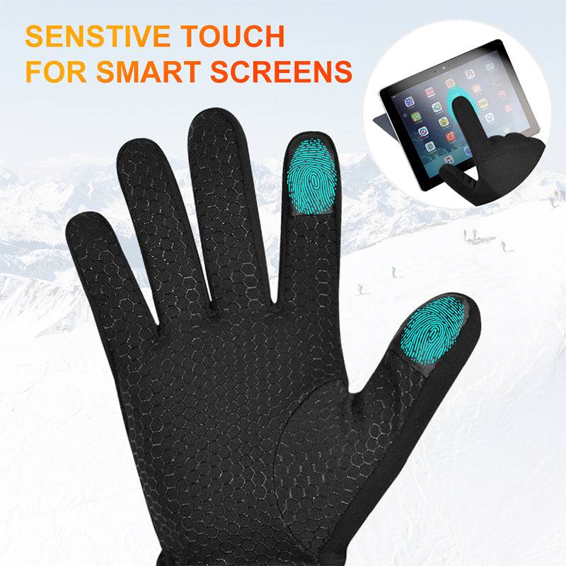 ARRIS Cycling Heated Gloves Finger Touchscreen Thin Electric Gloves for Bike, Glof, Skiing