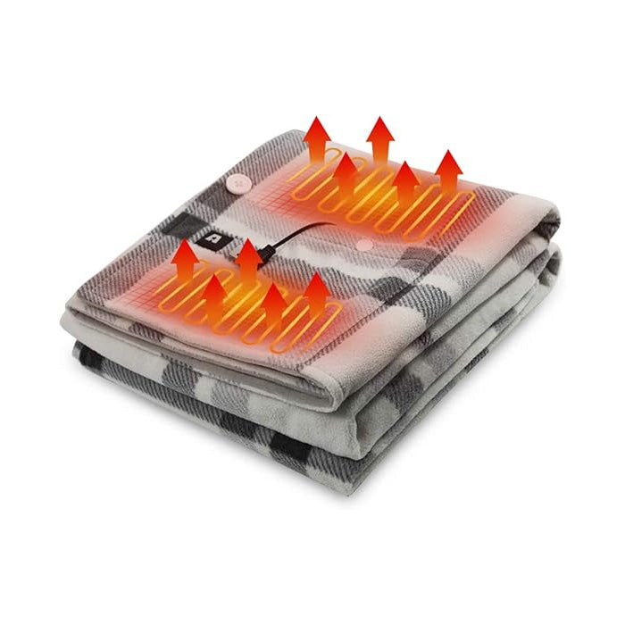 Electric Blanket Heated USB Heating Pad Portable Heated Blanket