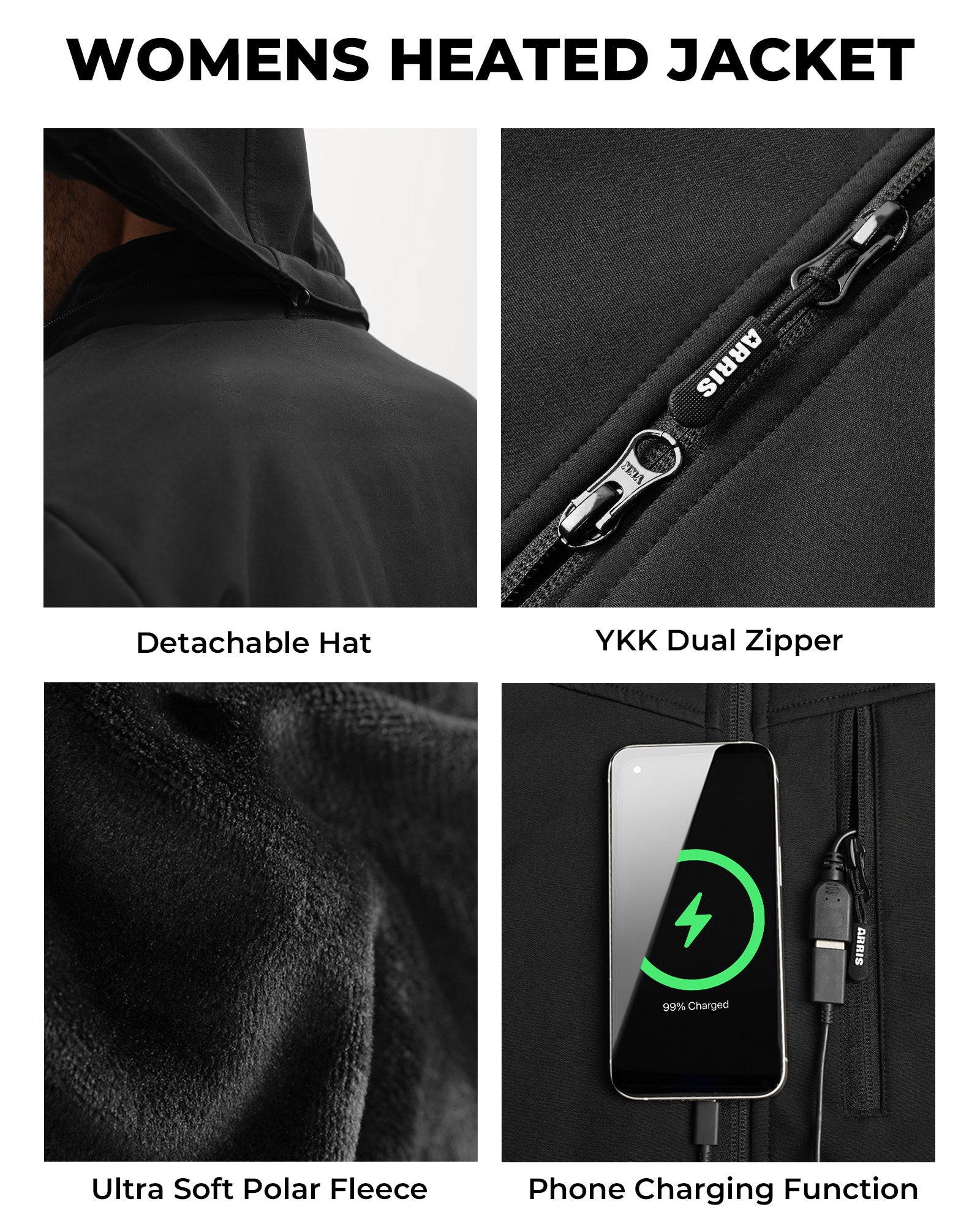 Women's Heated Jacket