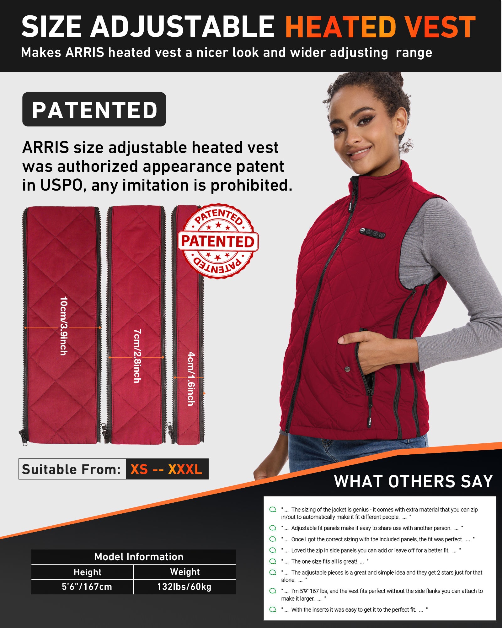 Women's heated vest on sale