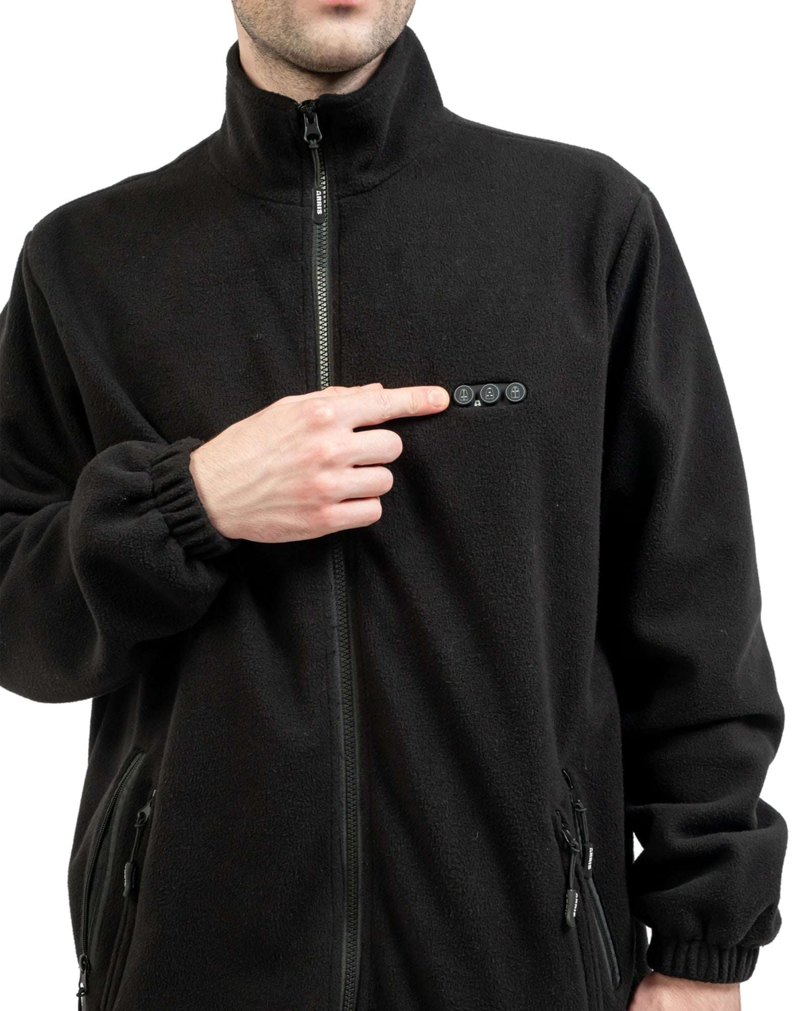 best selling heated fleece jacket for cold winter