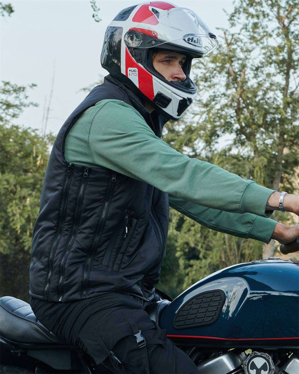 12V heated vest for men