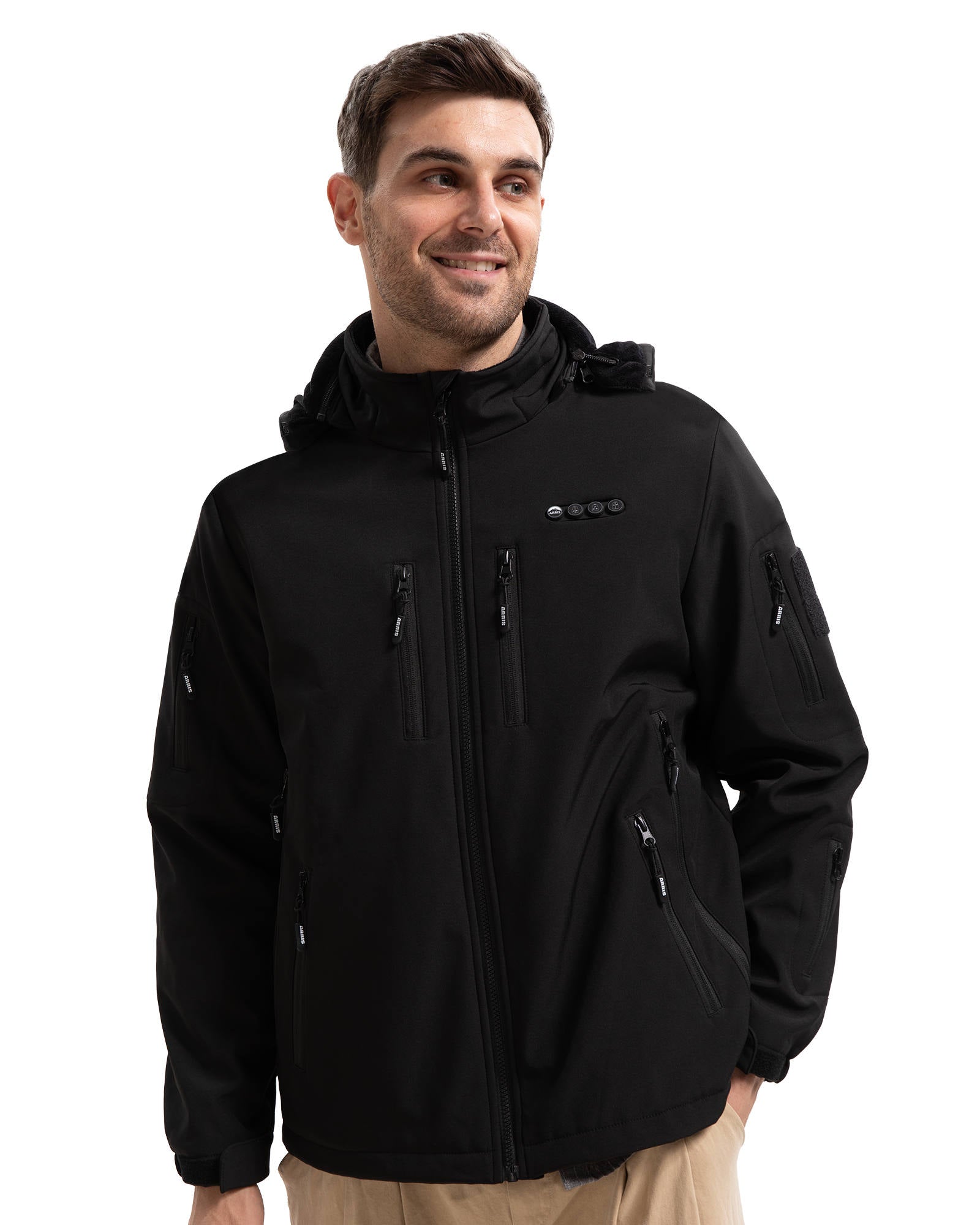 NEW ARRIS 12V Graphene Heated Softshell Jacket for Men