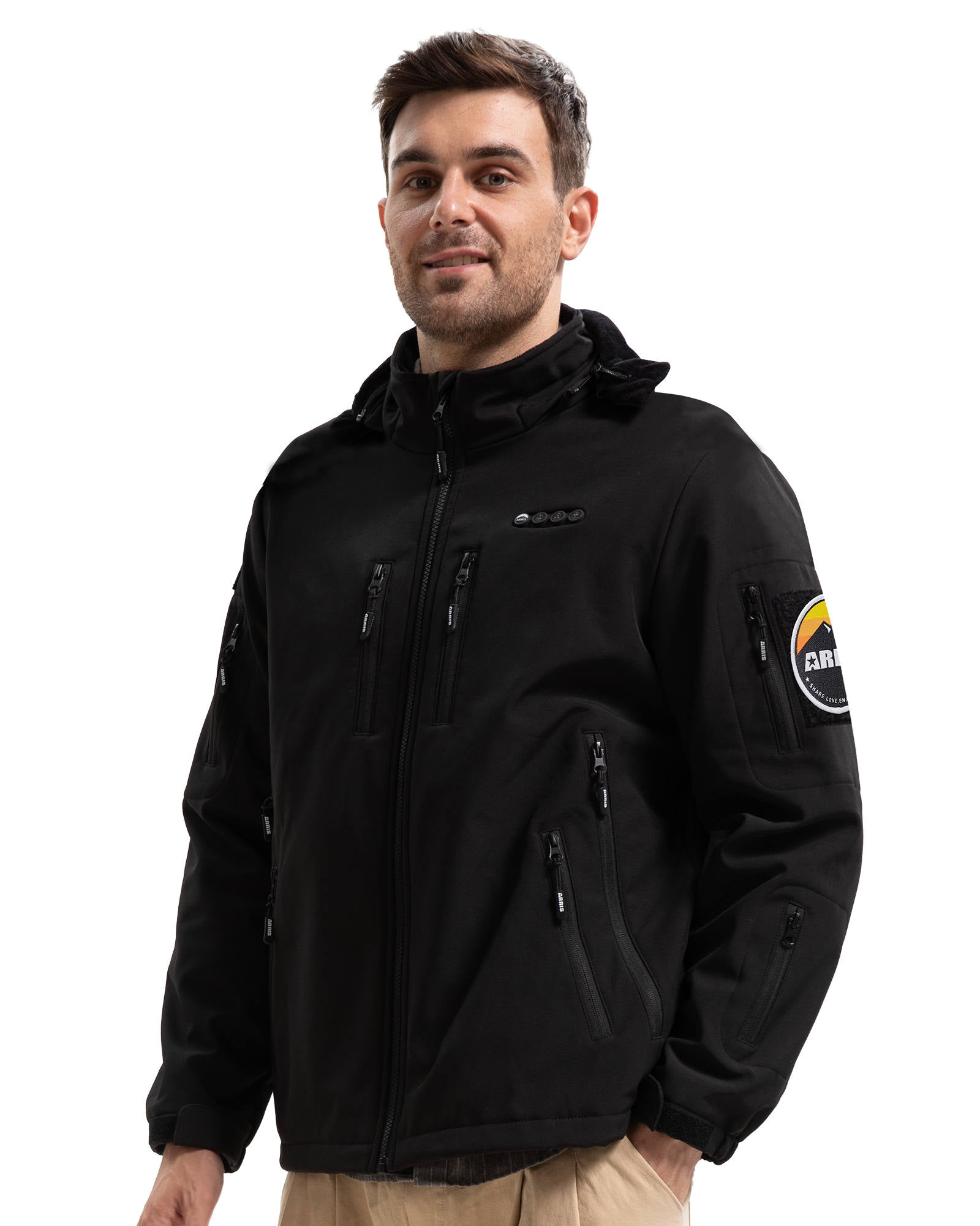 NEW ARRIS 12V Graphene Heated Softshell Jacket for Men