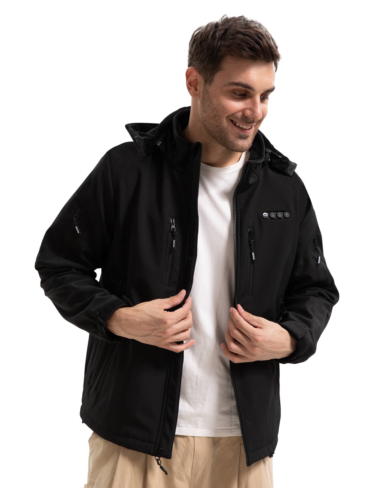 NEW ARRIS 12V Graphene Heated Softshell Jacket for Men