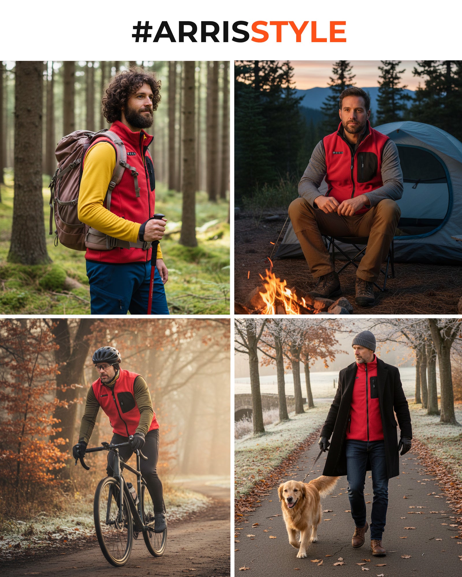 ARRIS Fleece Heated Vest with 12V Battery, Size Adjustable Heated Vest for Men Women