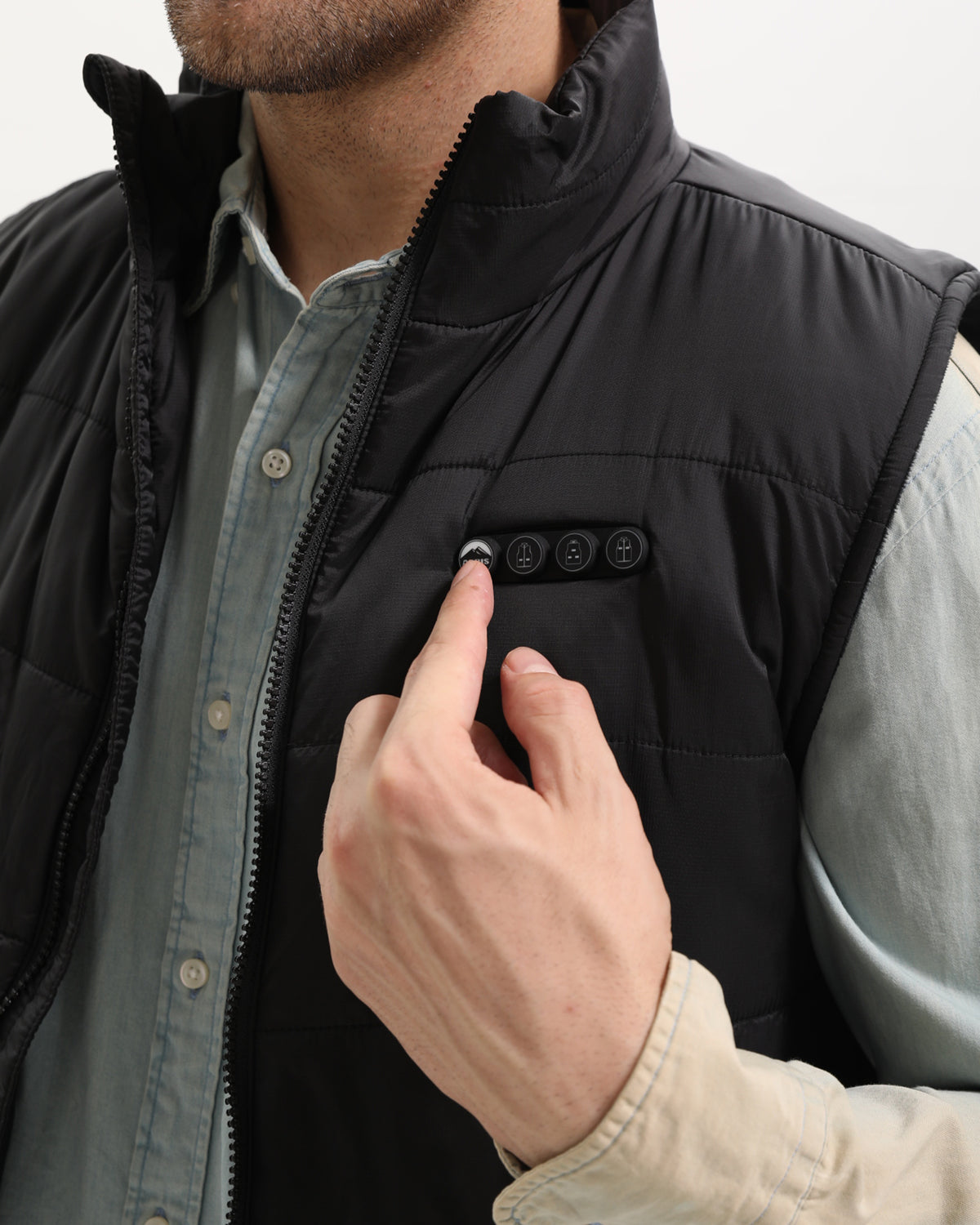 ARRIS 12V Graphene-Enhanced Heated Vest with Patented Size Adjustable Design
