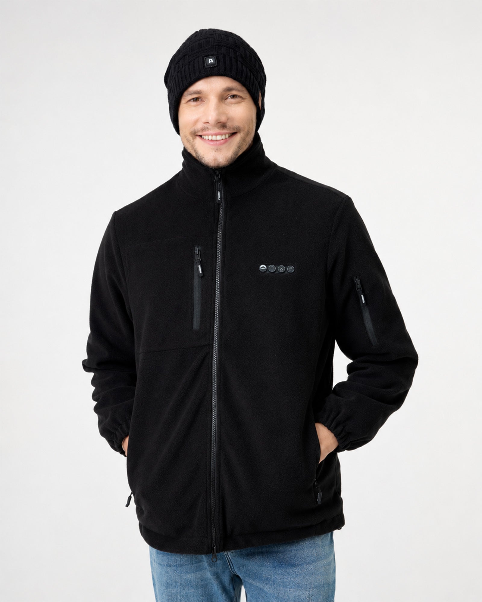 ARRIS Heated Polar Fleece Jacket for Men