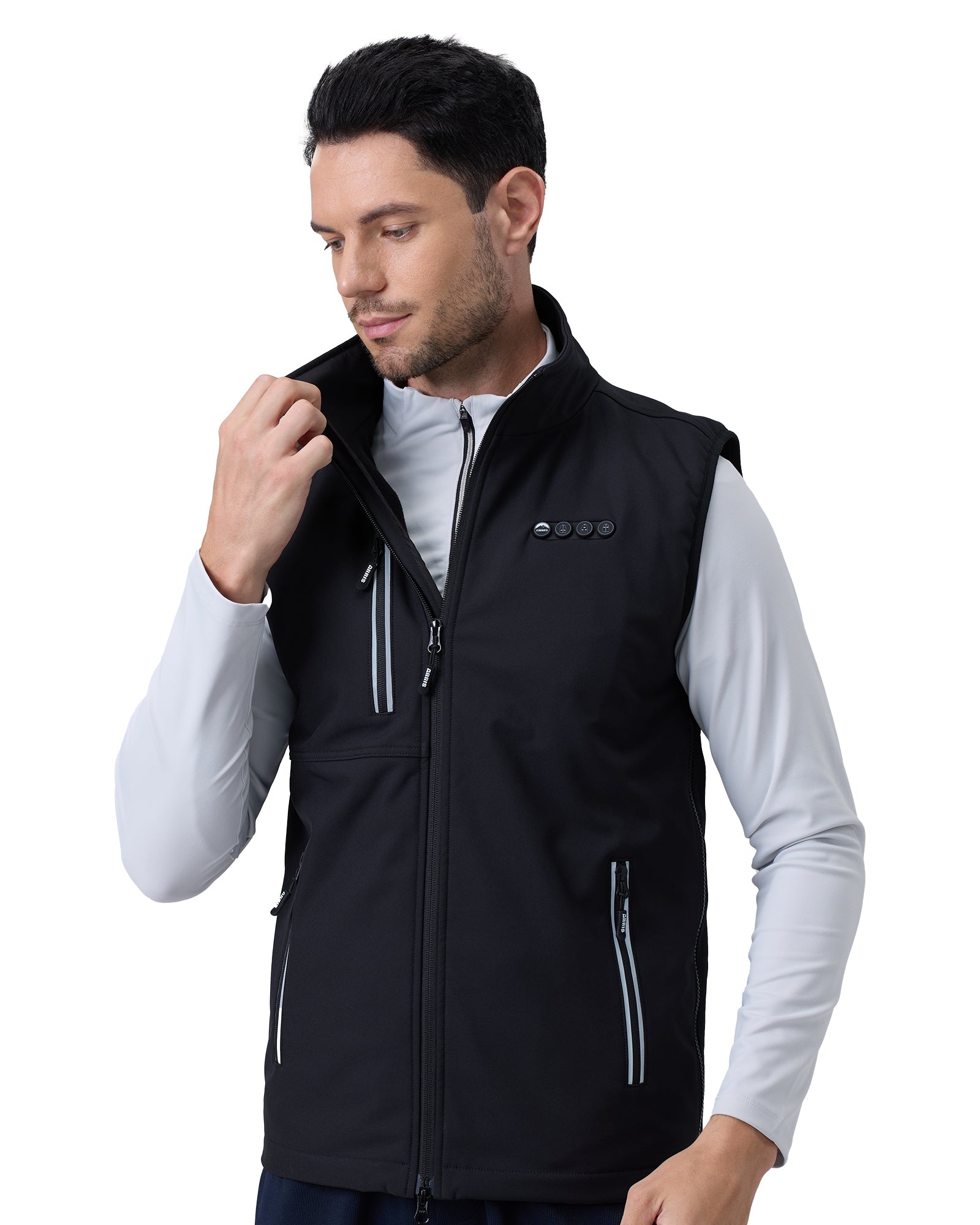 ARRIS Heated Vest for Golf 7.4V Electric Battery Powered Softshell Vest for Men