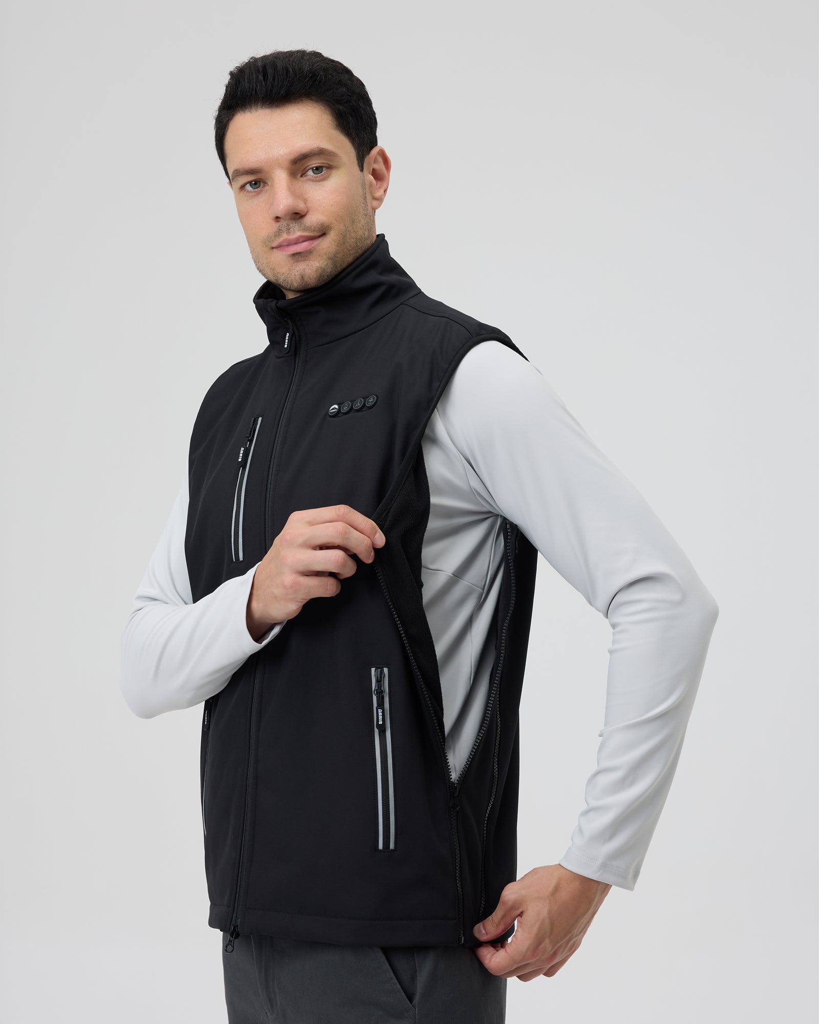 ARRIS Golf Heated Vest for Men – 8 Heating Zones Softshell Performance Vest