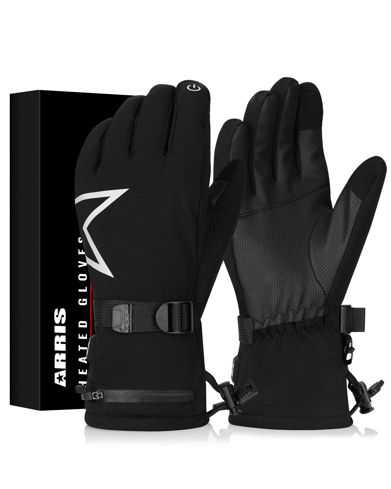 ARRIS Heated Gloves Unisex for Skiing Motorcycling Hiking Outdoor Work