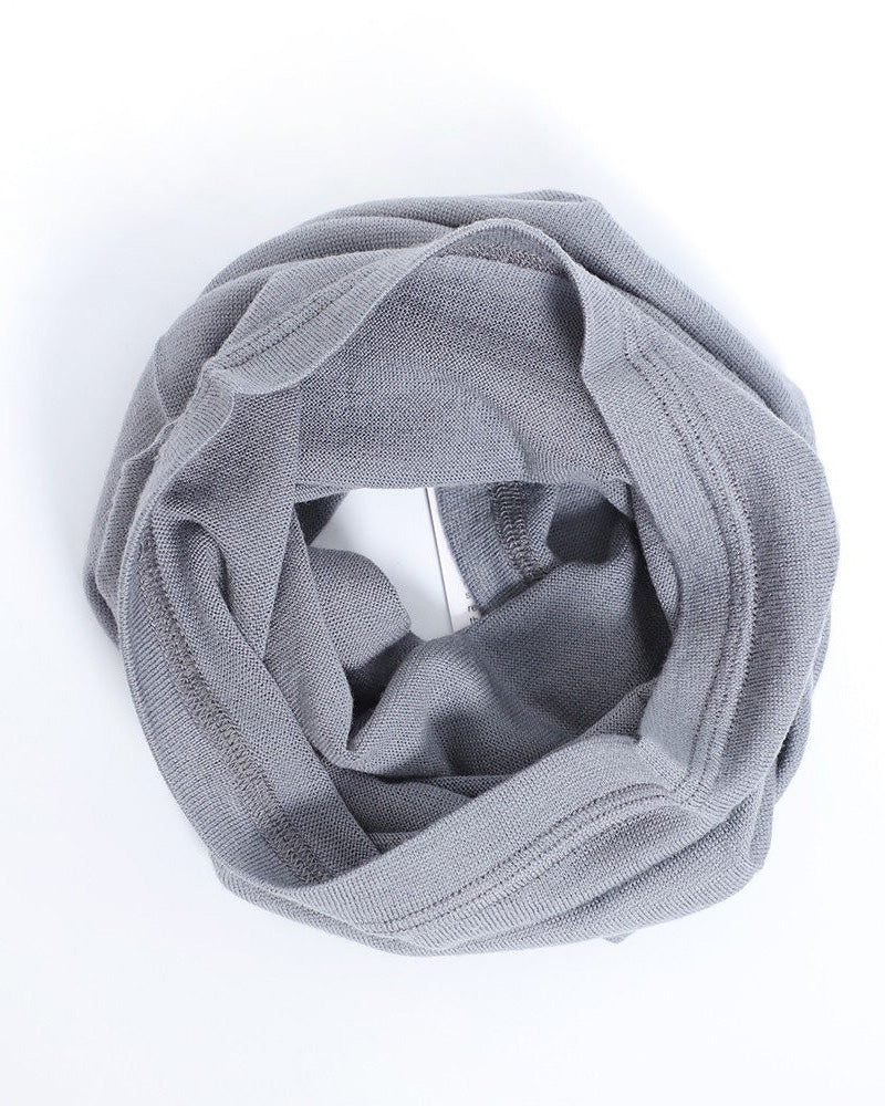 100% Merino Wool Neck Gaiter – Lightweight Seamless Face Cover & Neck Warmer