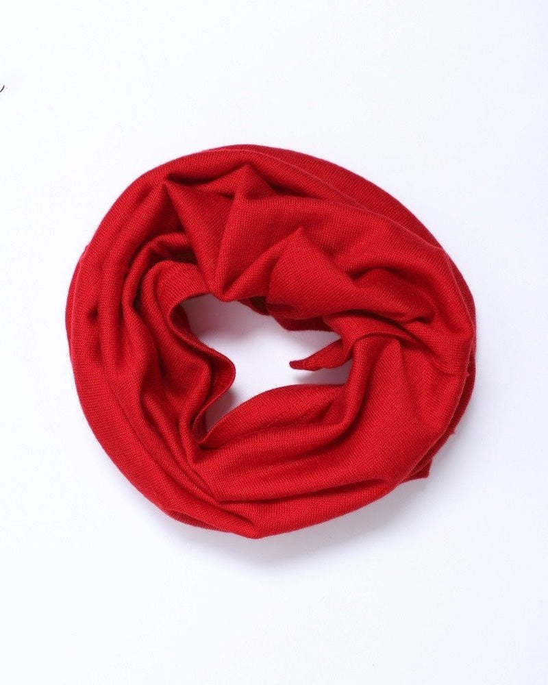 100% Merino Wool Neck Gaiter – Lightweight Seamless Face Cover & Neck Warmer