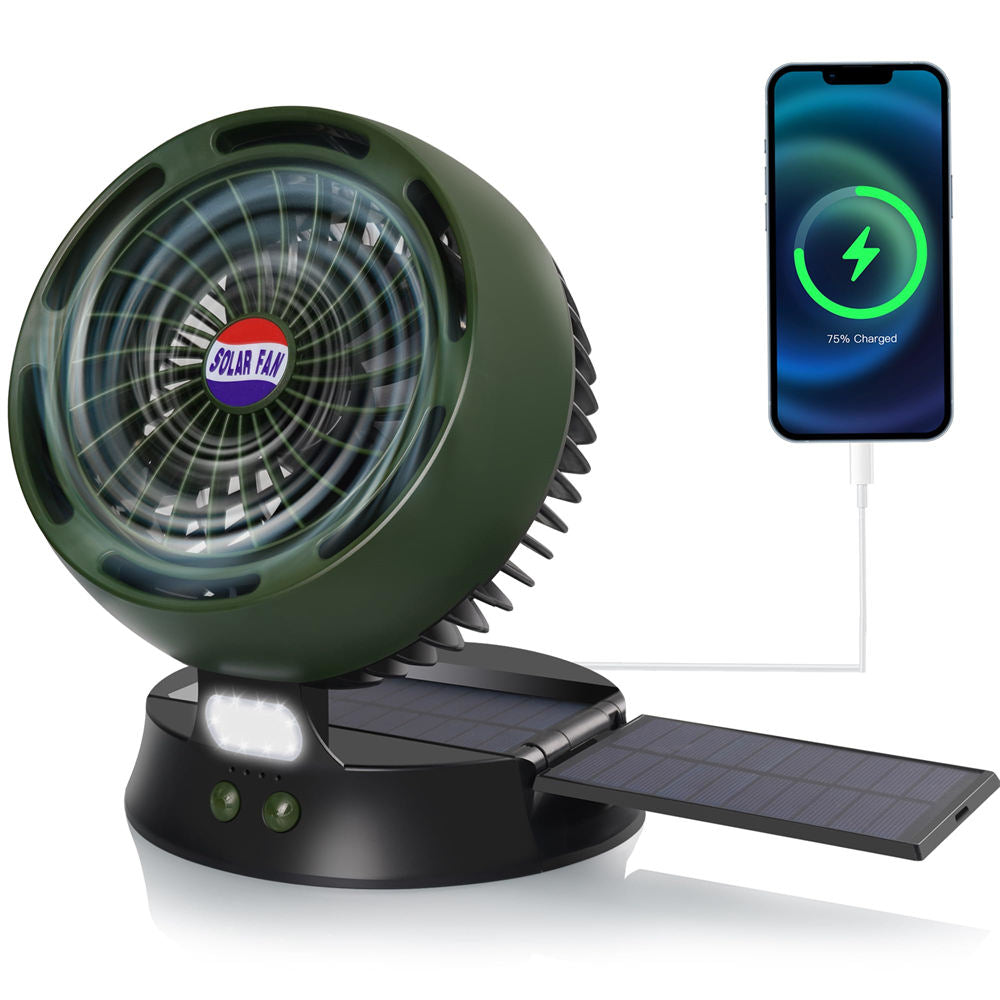 dukuseek solar fan