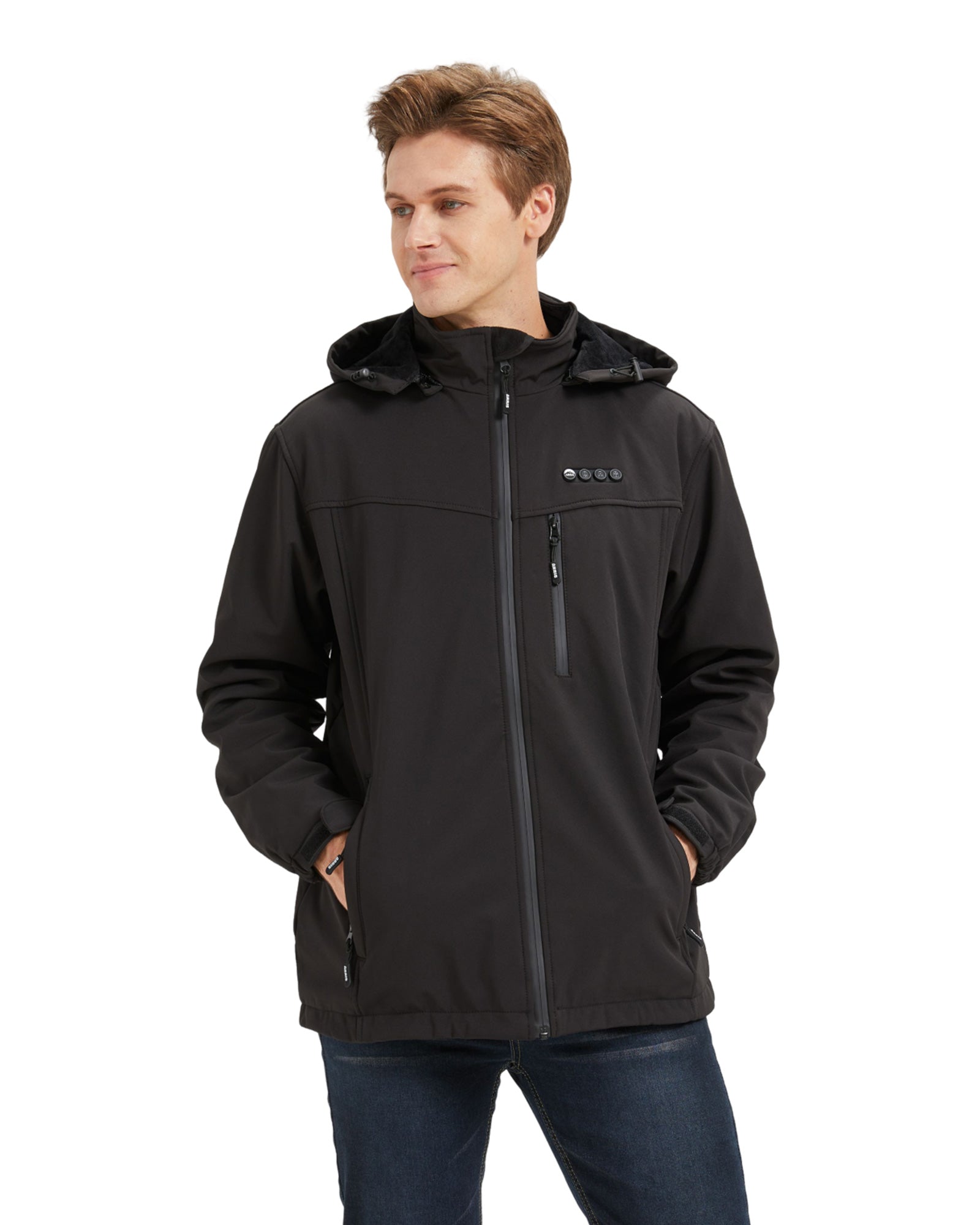 classic warm jacket for men