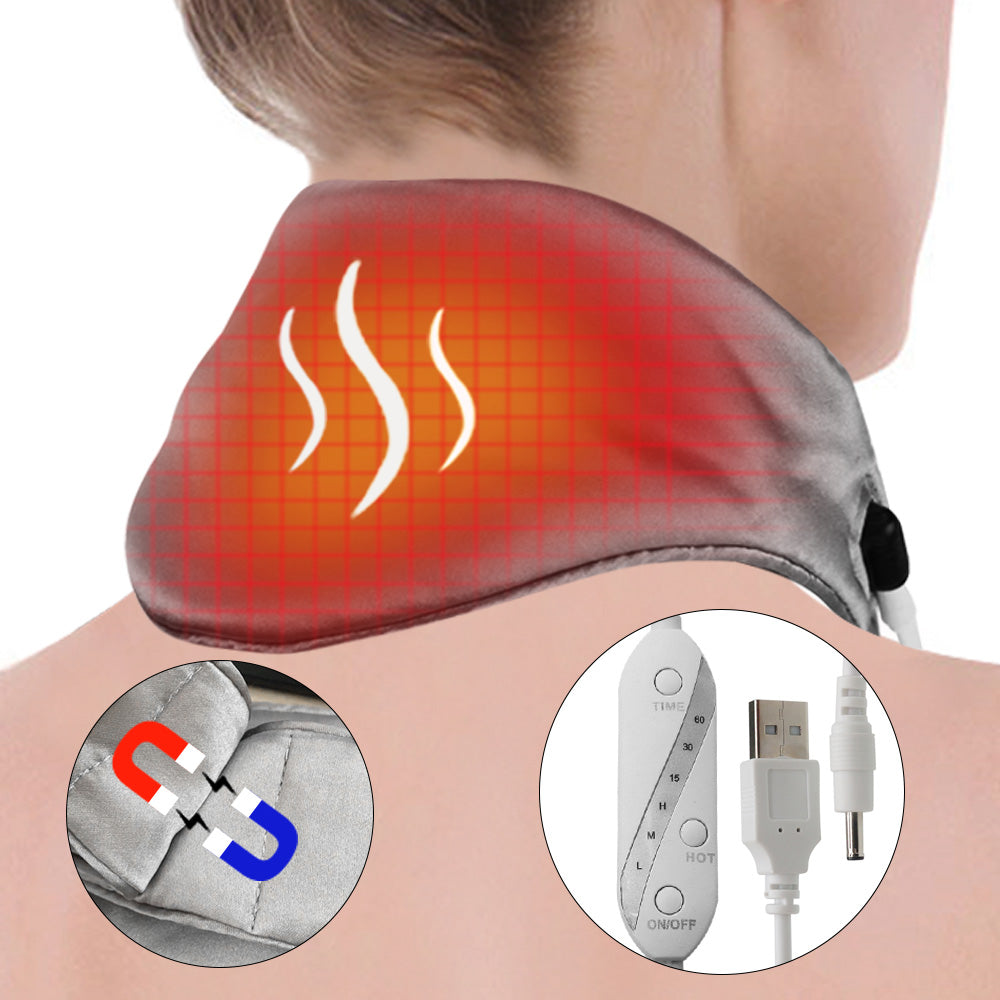 ARRIS Neck Heating Pad with Time and Temp Control for Neck Fatigue