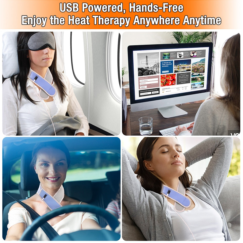 enjoy the heat therapy anywhere anytime