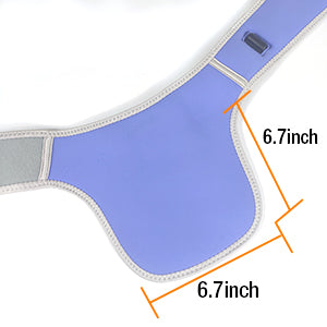 DUKUSEEK USB Heating Therapy Pad Wrap for Neck Pain Soreness Relief