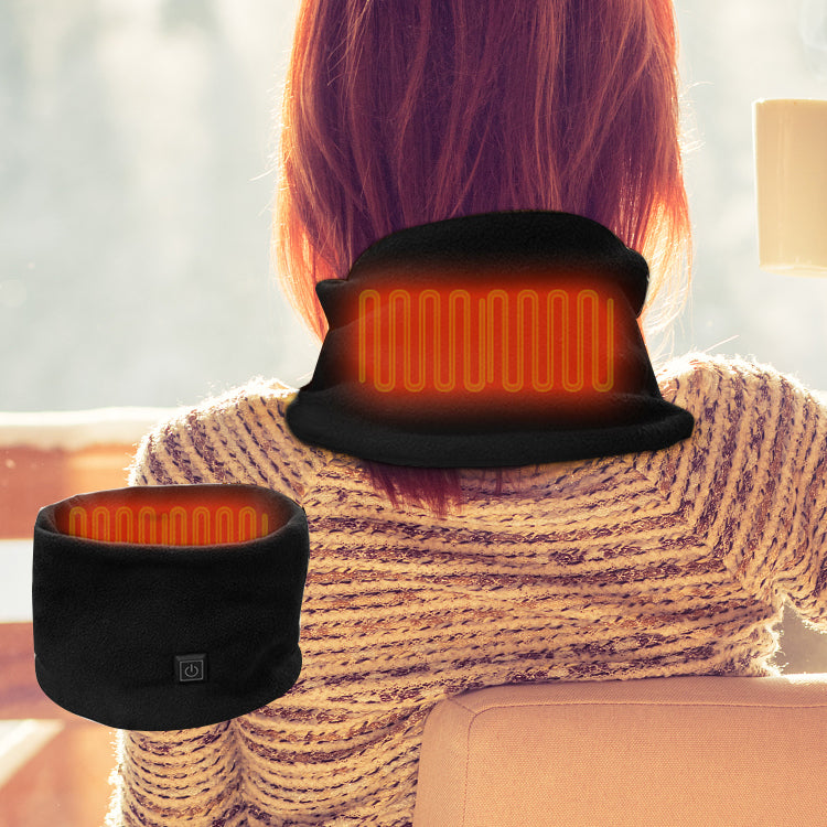 Heated Scarf Battery Heated Ski Scarf for Skiing, Snowboarding, Motorcycling, Hiking, Trekking, Hunting, Fishing  and Outdoor Work