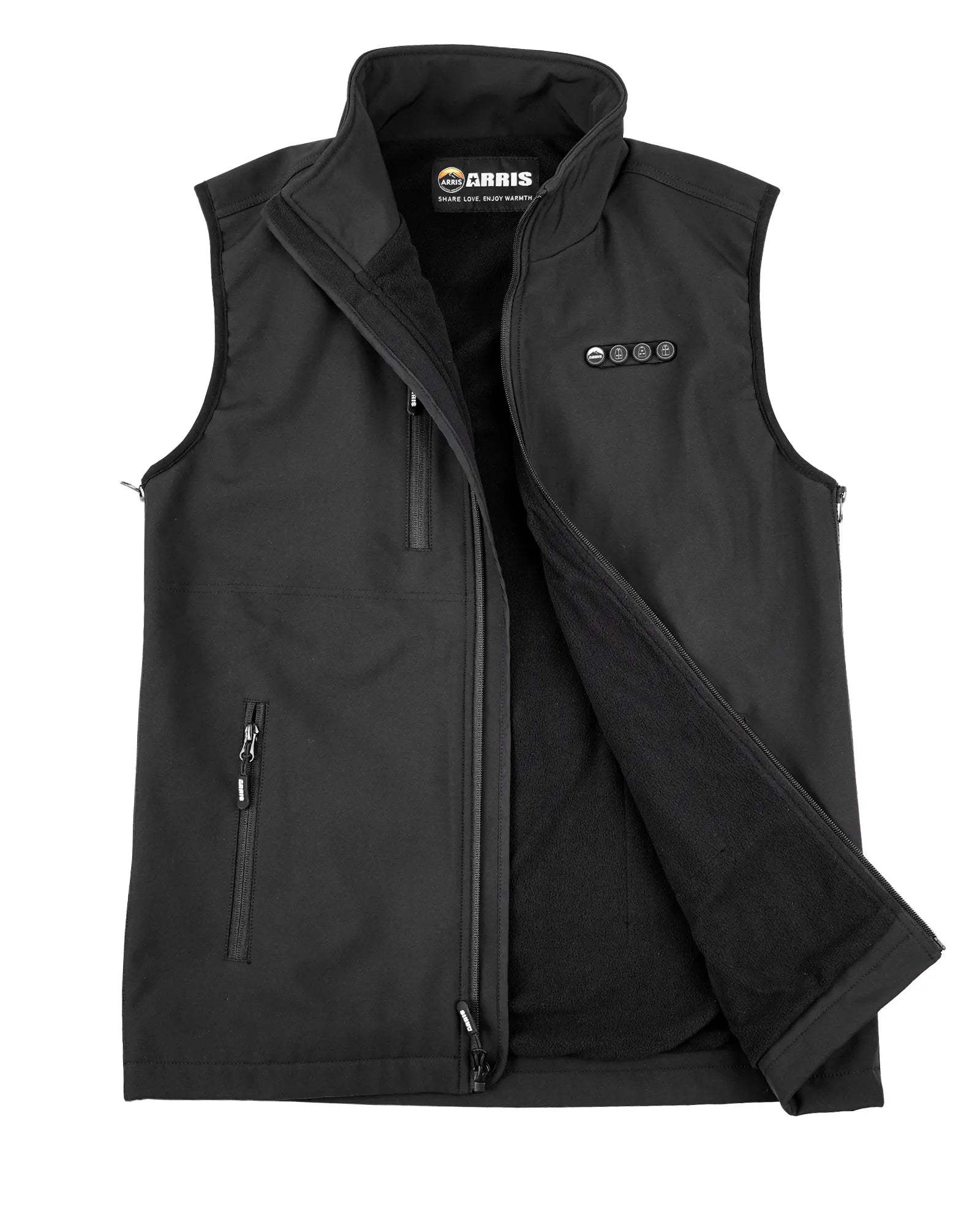 ARRIS Heated Vest for Golf 7.4V Electric Battery Powered Softshell Vest for Men