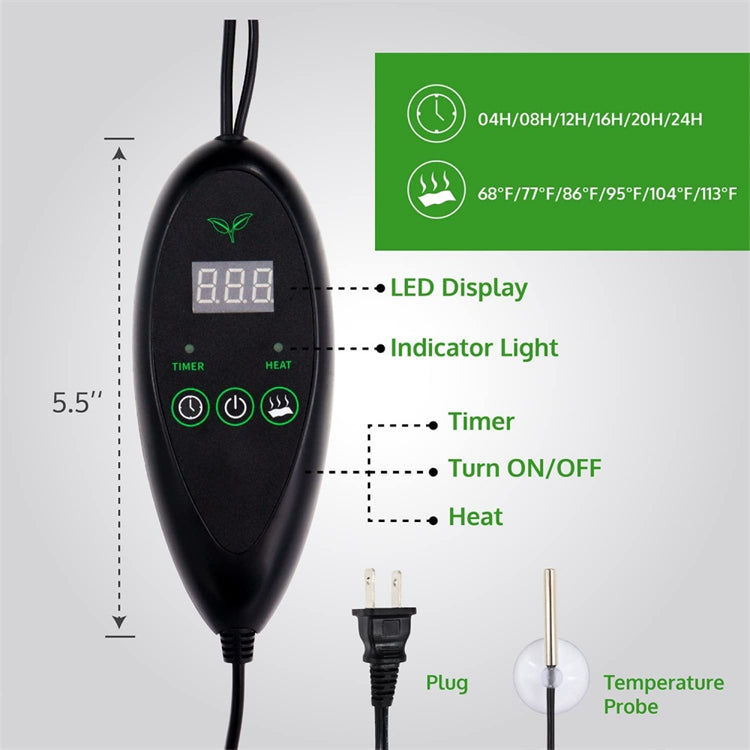 Temperature and time controller