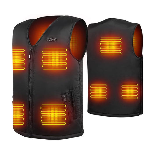 ARRIS Heated Vest Size Adjustable 7.4V 7500mah Battery Warm Vest for Men