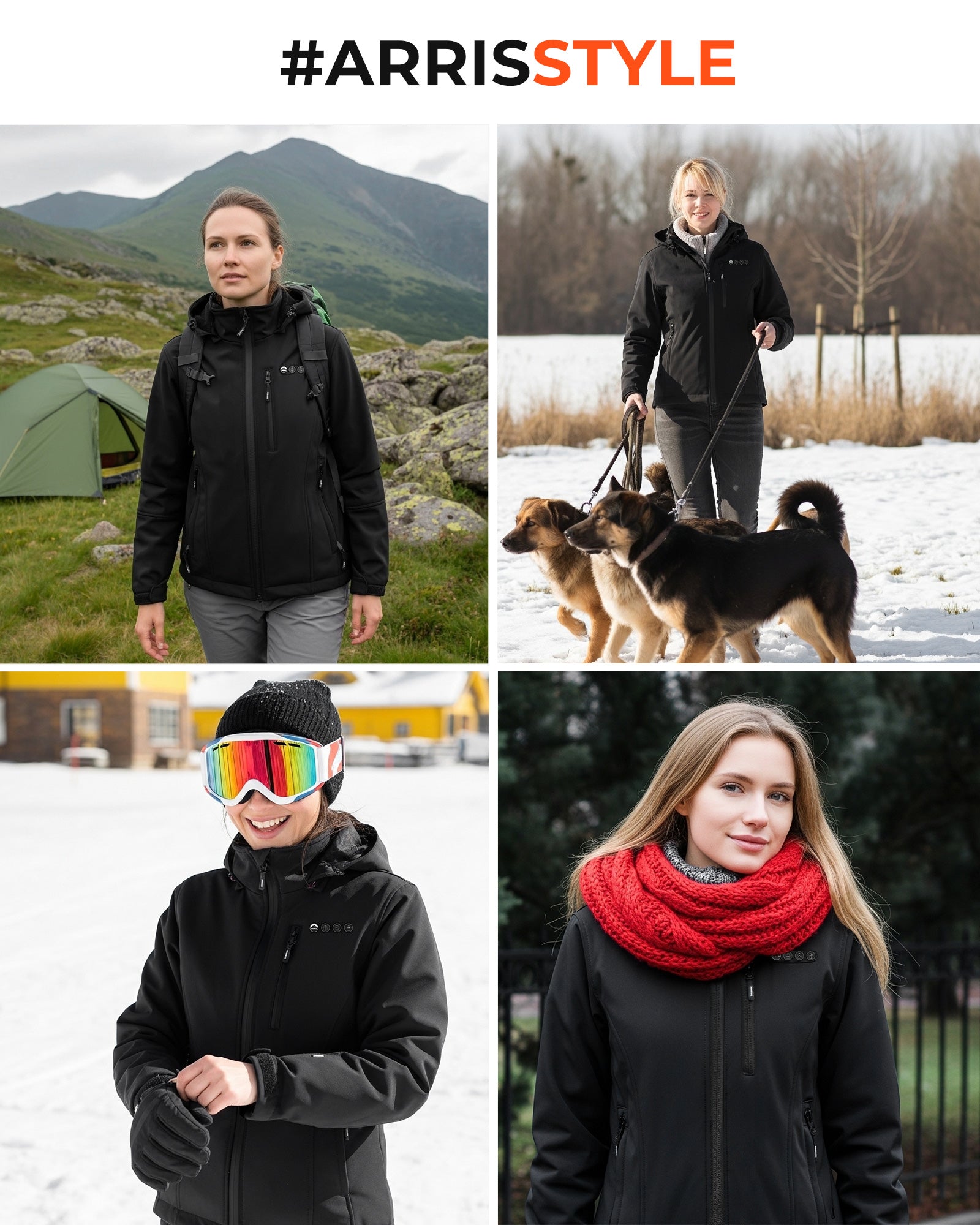 ARRIS HEATED JACKET FOR Women