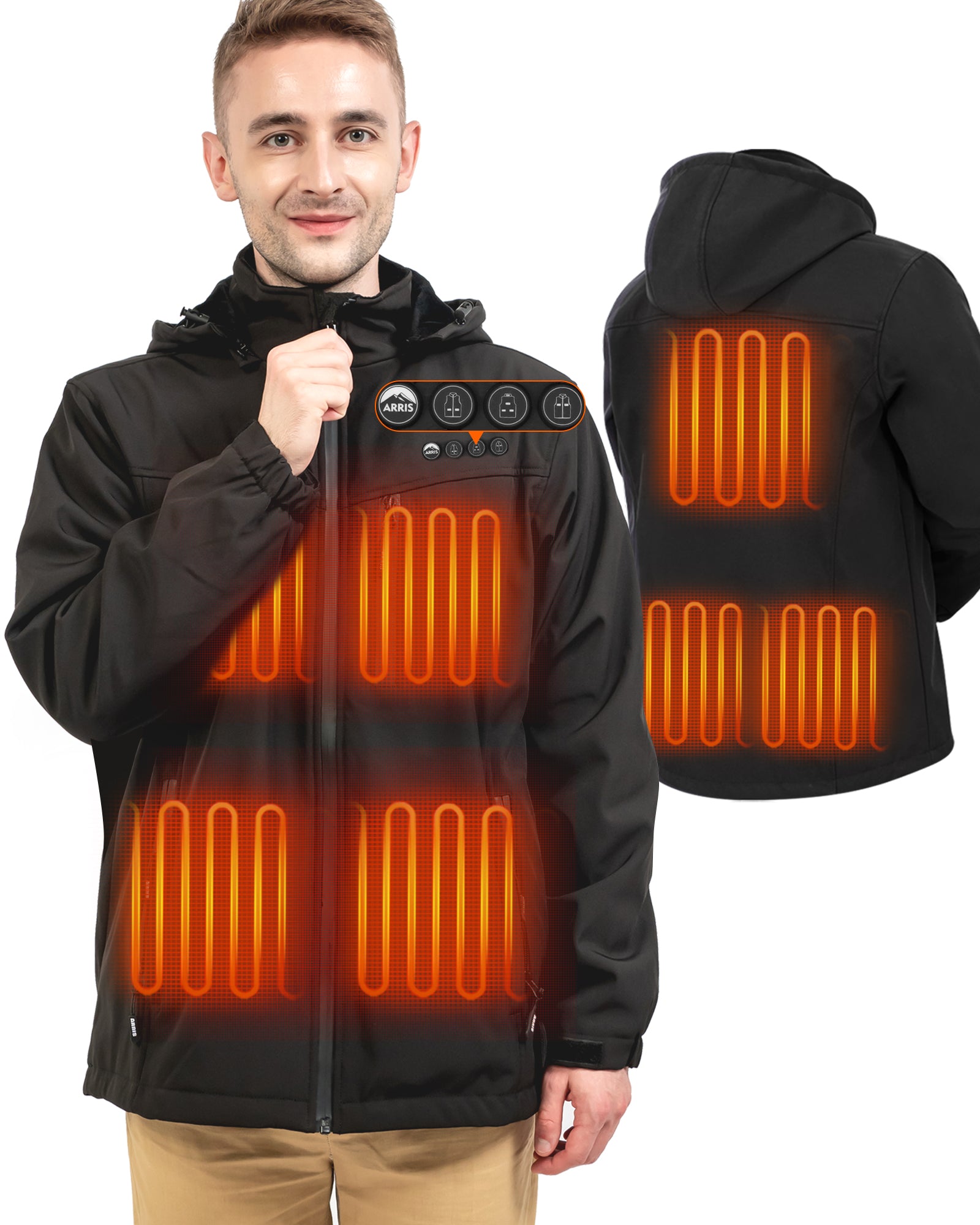 ARRIS Heated Jacket for men