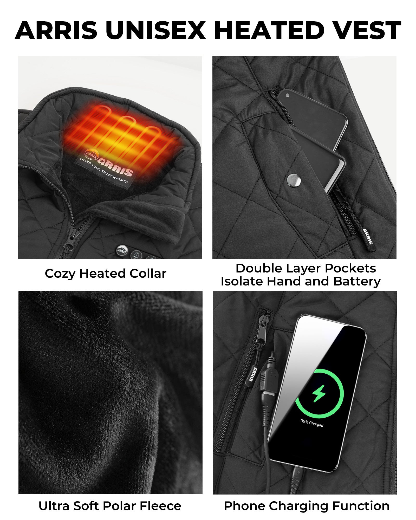 arris vest for women