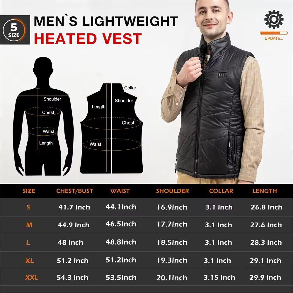 DUKUSEEK Men's Heated Vest + Women's Heated Vest Holiday Sale Combo