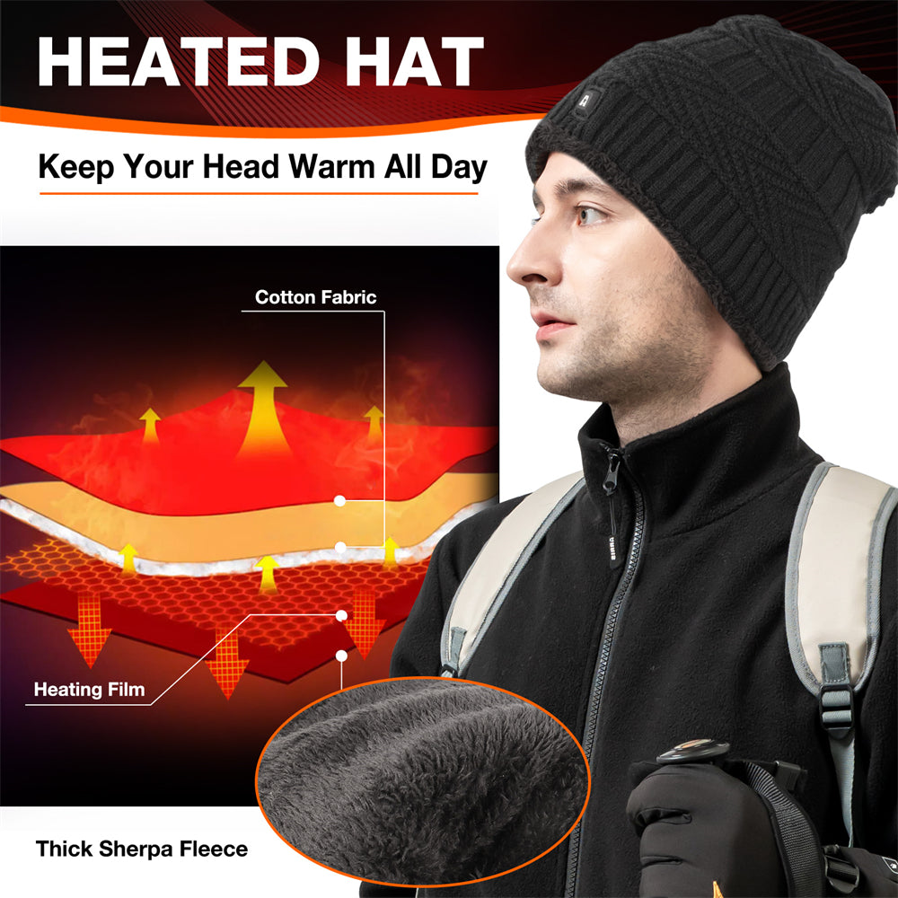 best heated hat will keep your head and ear warm all day