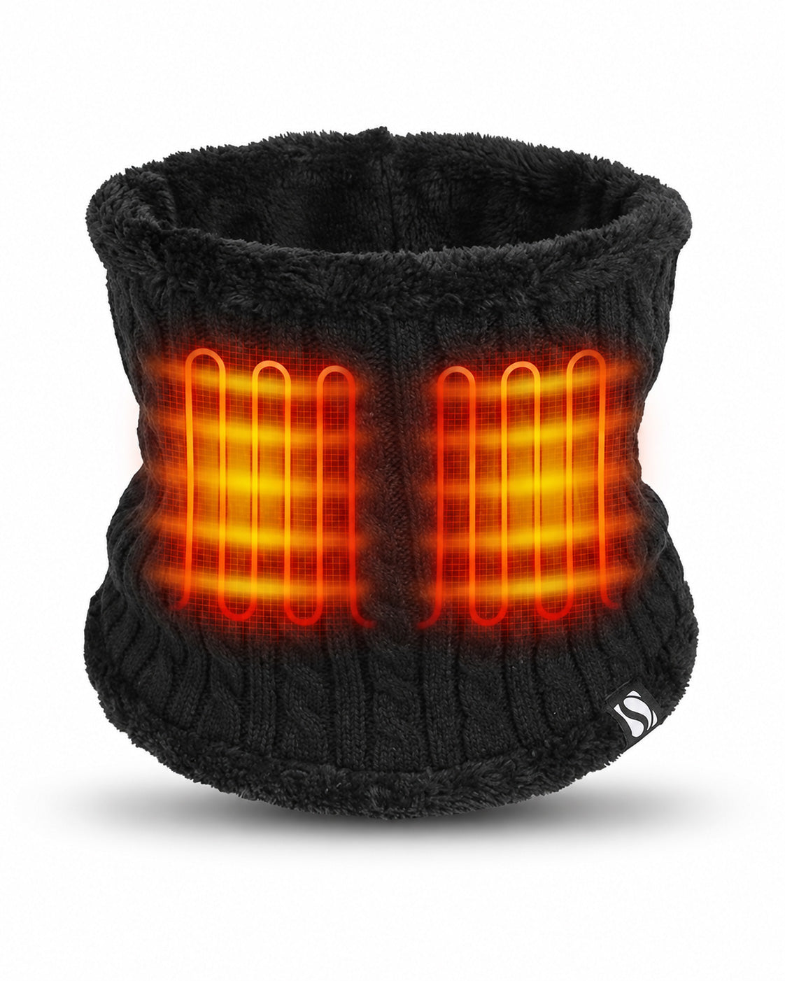 ARRIS Heated Winter Neck Gaiter Rechargeable Neck Warmer for Skiing