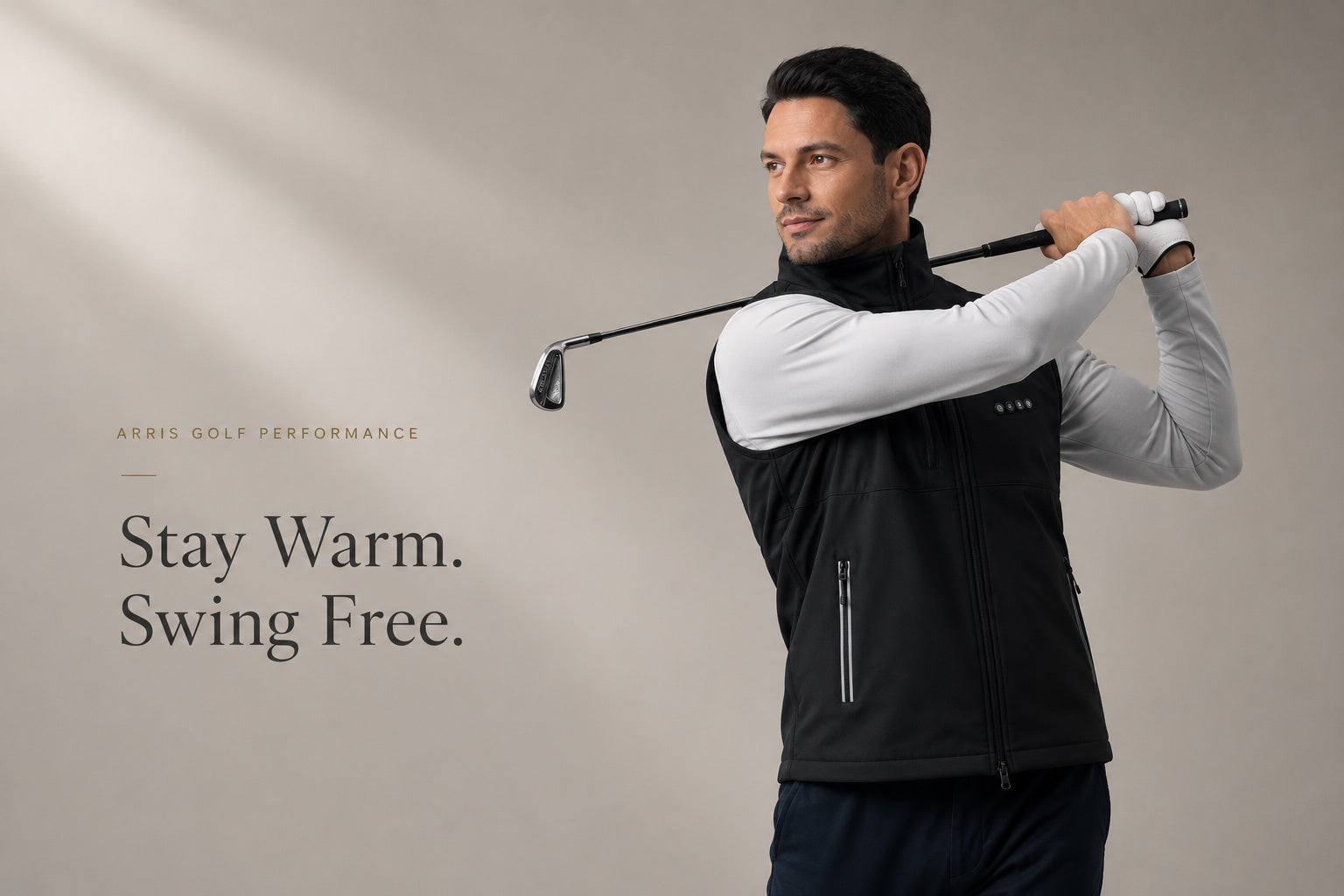 Golf heated vest