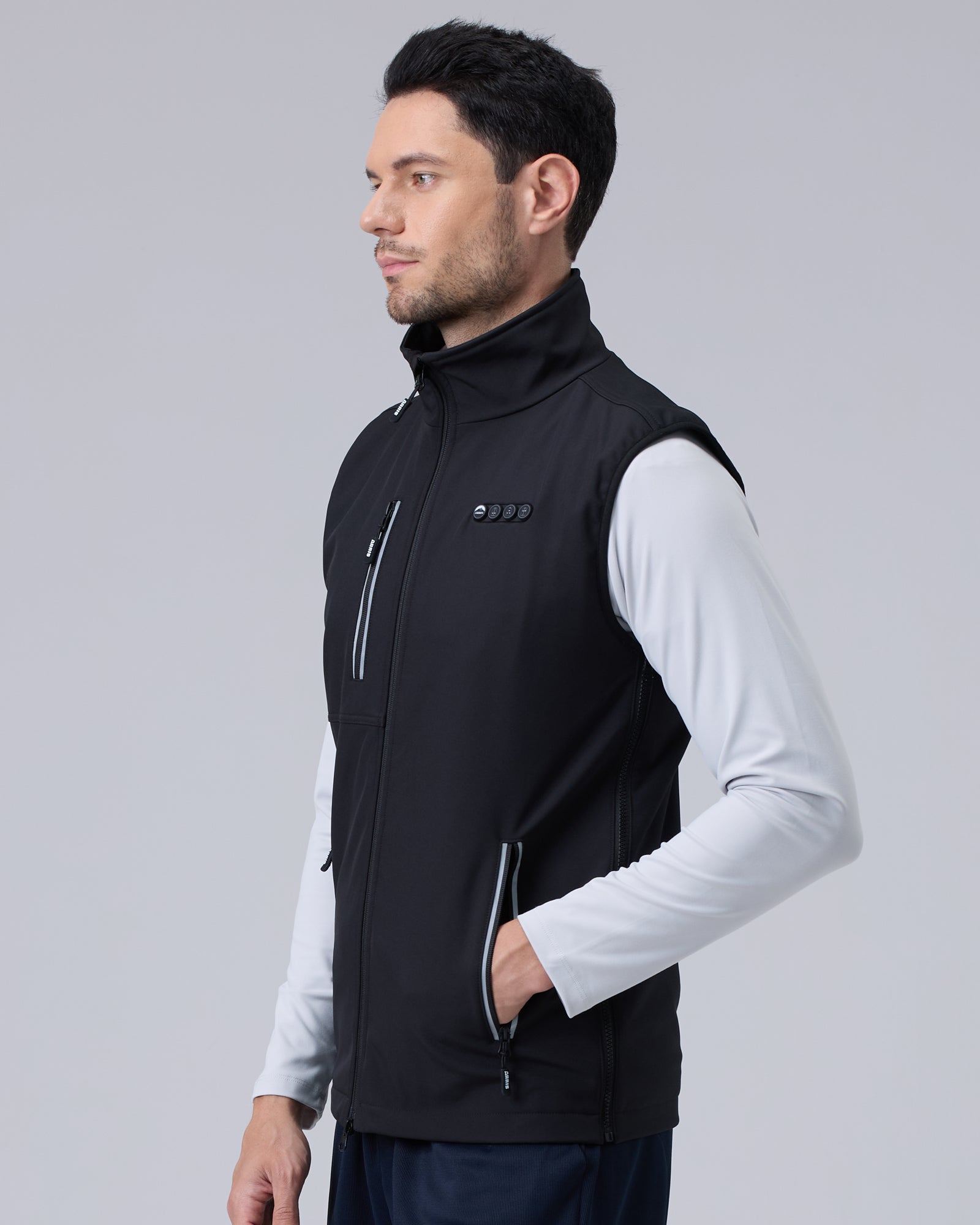 ARRIS Golf Heated Vest for Men – 8 Heating Zones Softshell Performance Vest