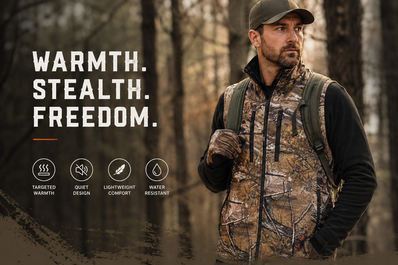 ARRIS Heated hunting Vest for Men