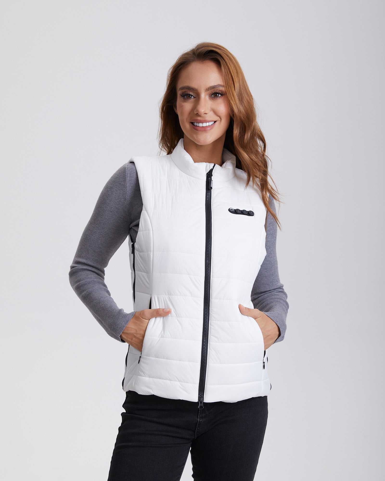 ARRIS Heated Vest for Women, 12V Lightweight Electric Heating Gilet with Battery Pack