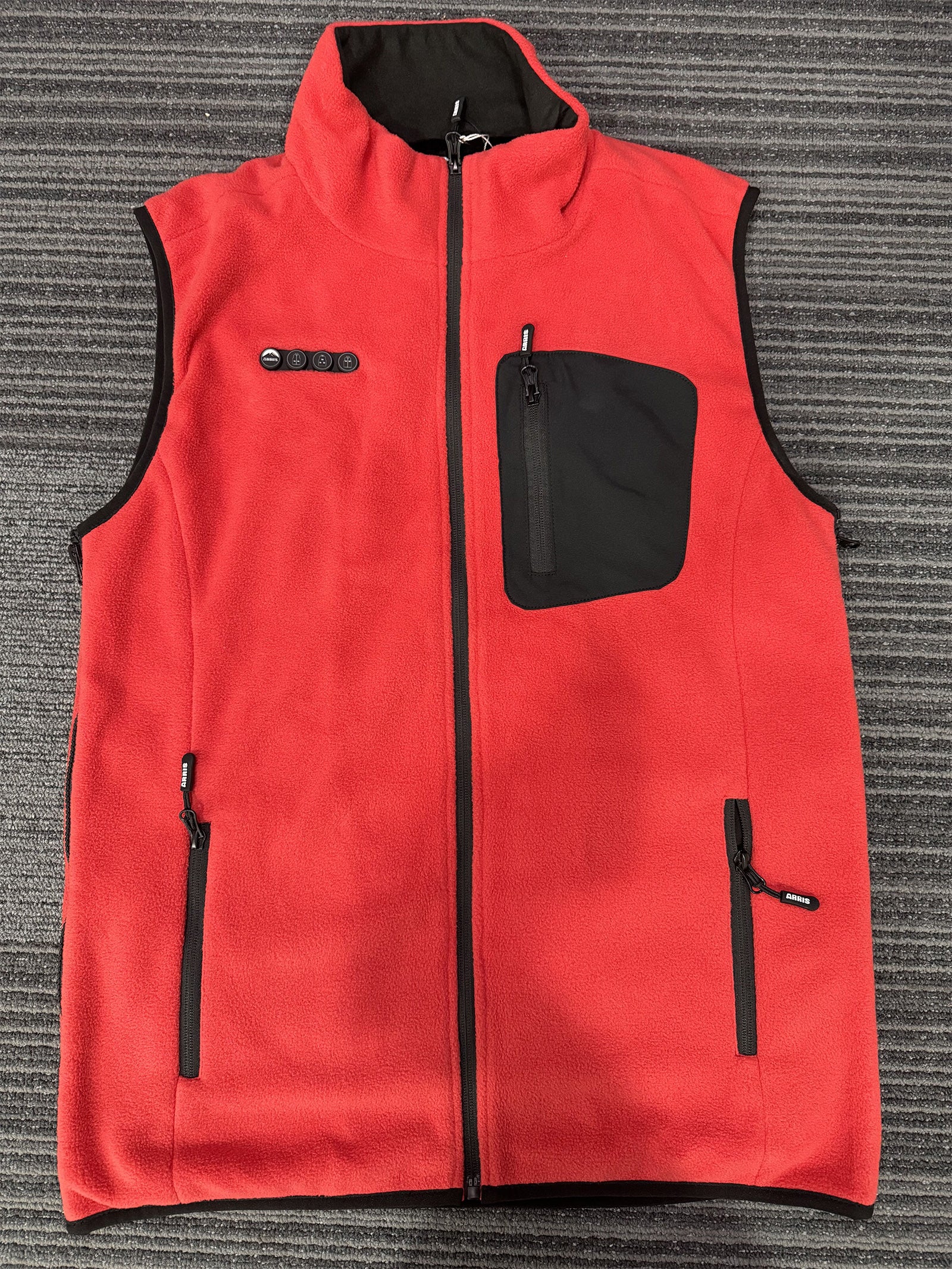ARRIS Fleece Heated Vest with 12V Battery, Size Adjustable Heated Vest for Women