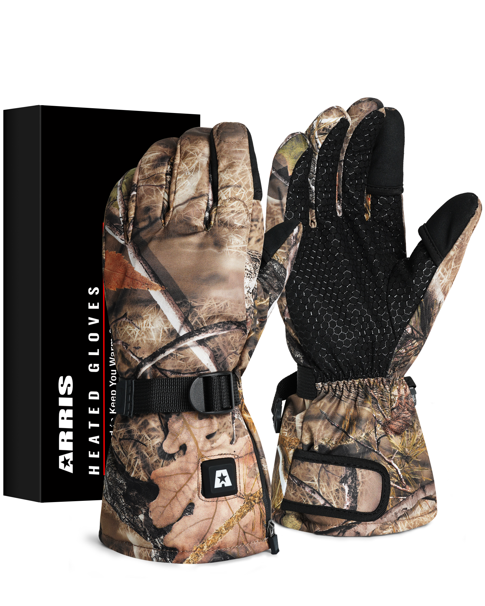 ARRIS Heated Gloves for Hiking Hunting Fishing Outdoor Work
