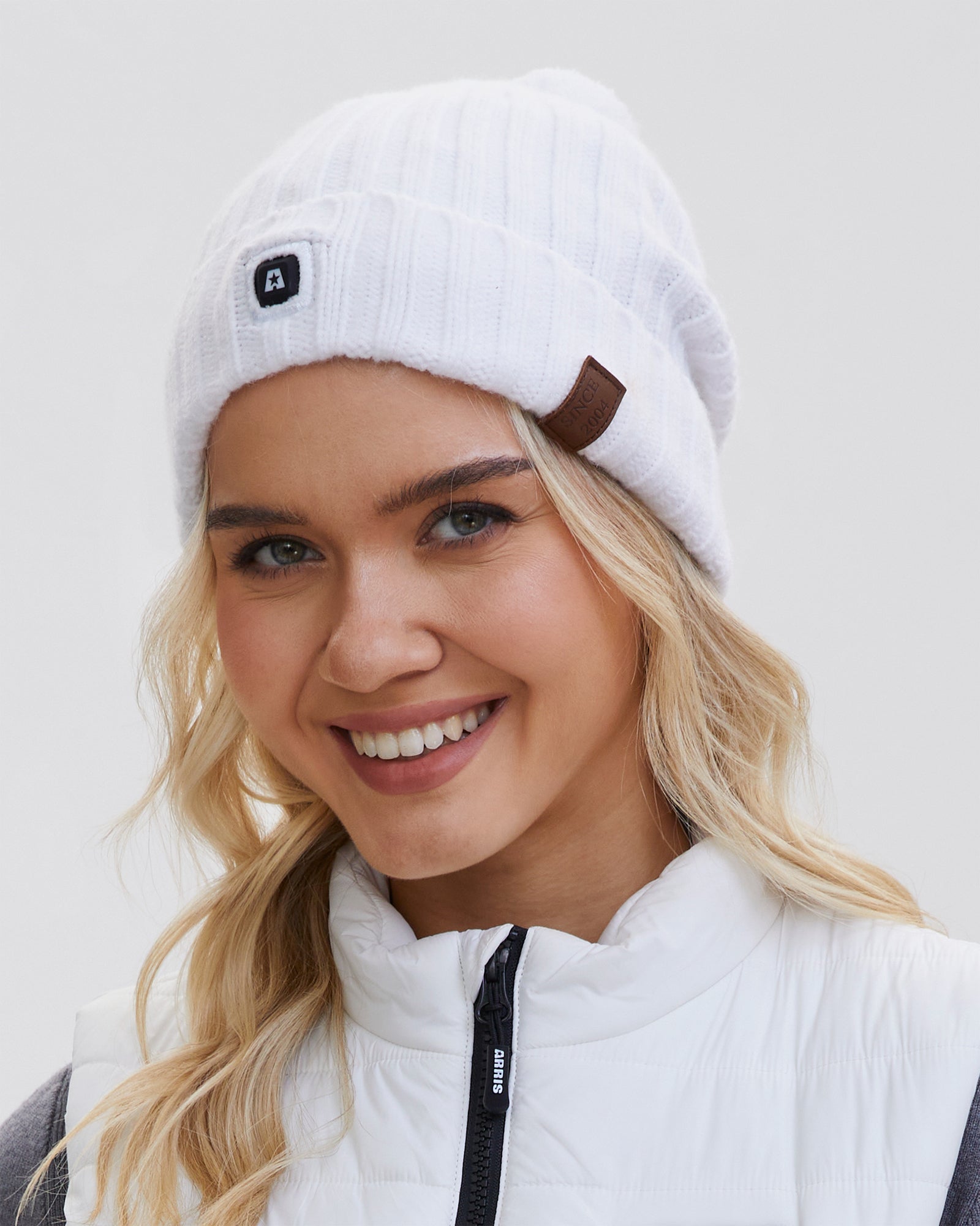 ARRIS Heated Hat, Electric Winter Heated Beanie Hat with 7.4V Rechargeable Battery for Men Women