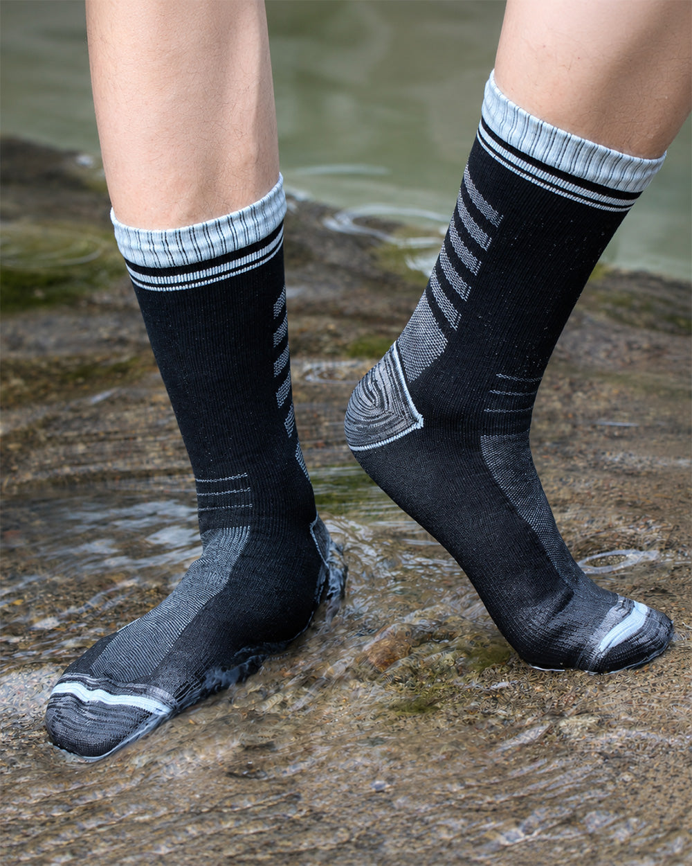 Waterproof Mid-Calf Hiking Socks | Breathable Outdoor Socks for Outdoor Activities