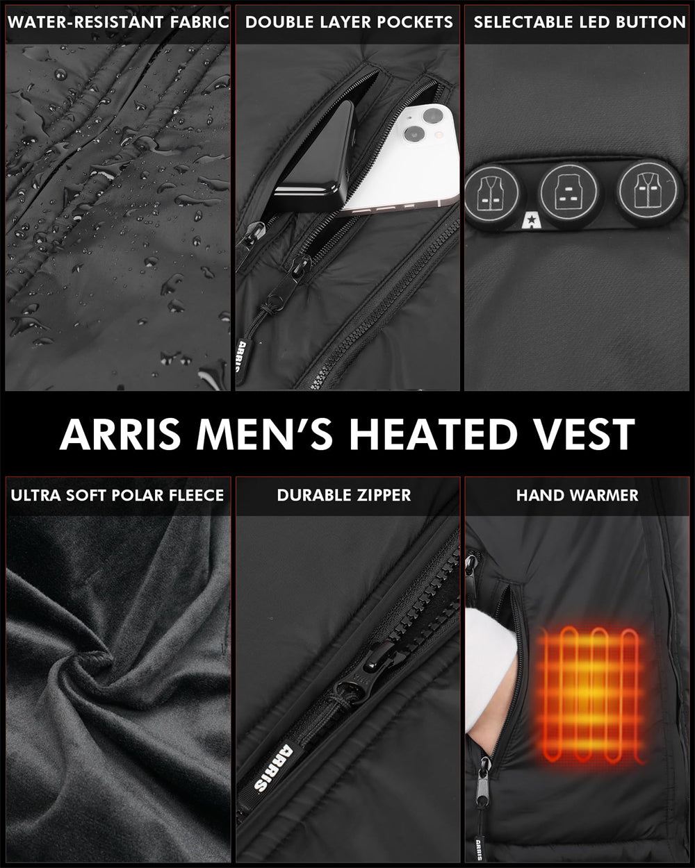 best selling heated vest for men in 2023
