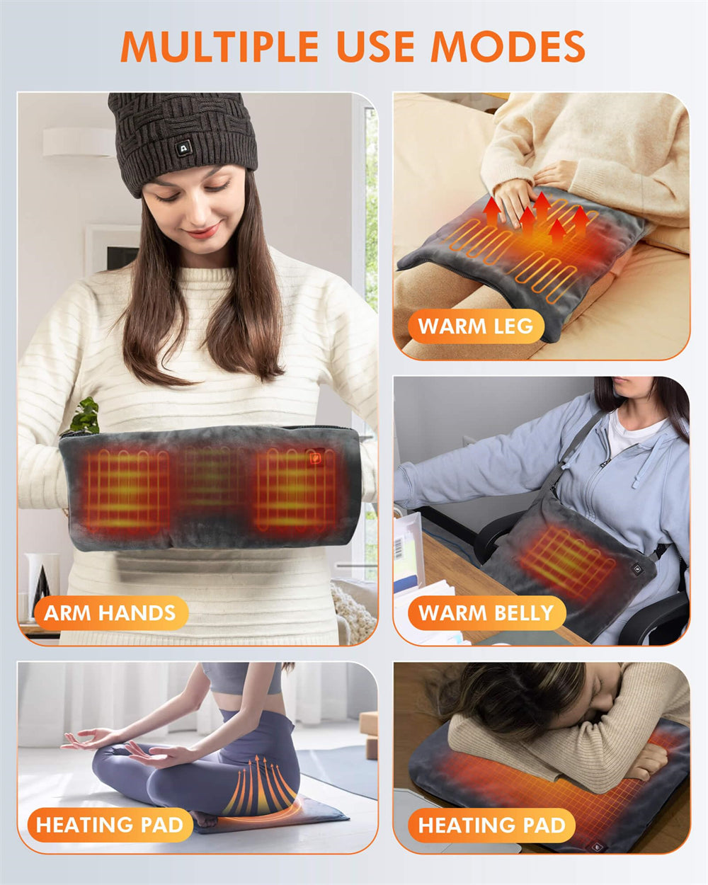 best selling heating pad , to warm hands, leg, belly, back, etc