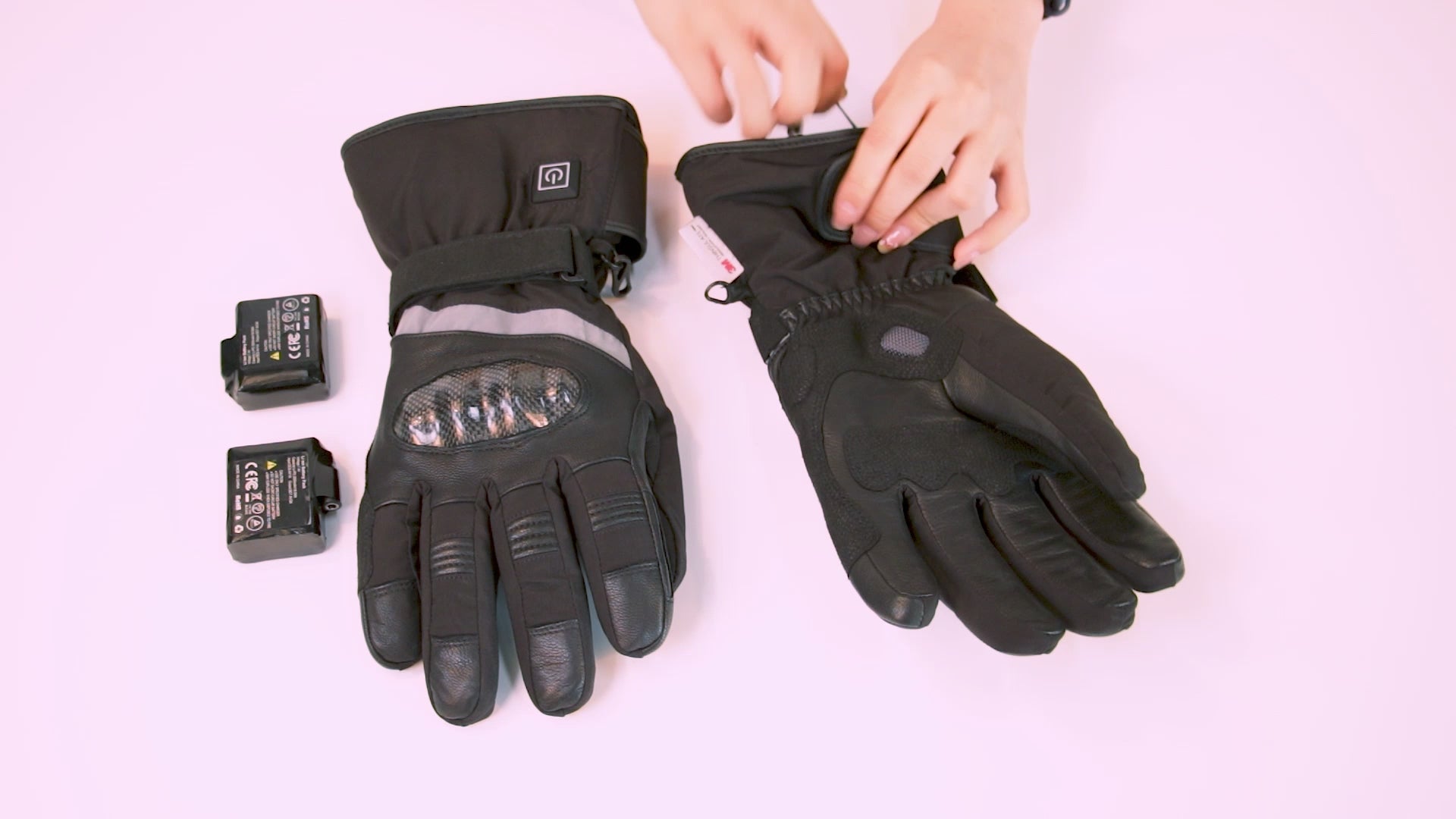 DUKUSEEK heated motorcycle gloves