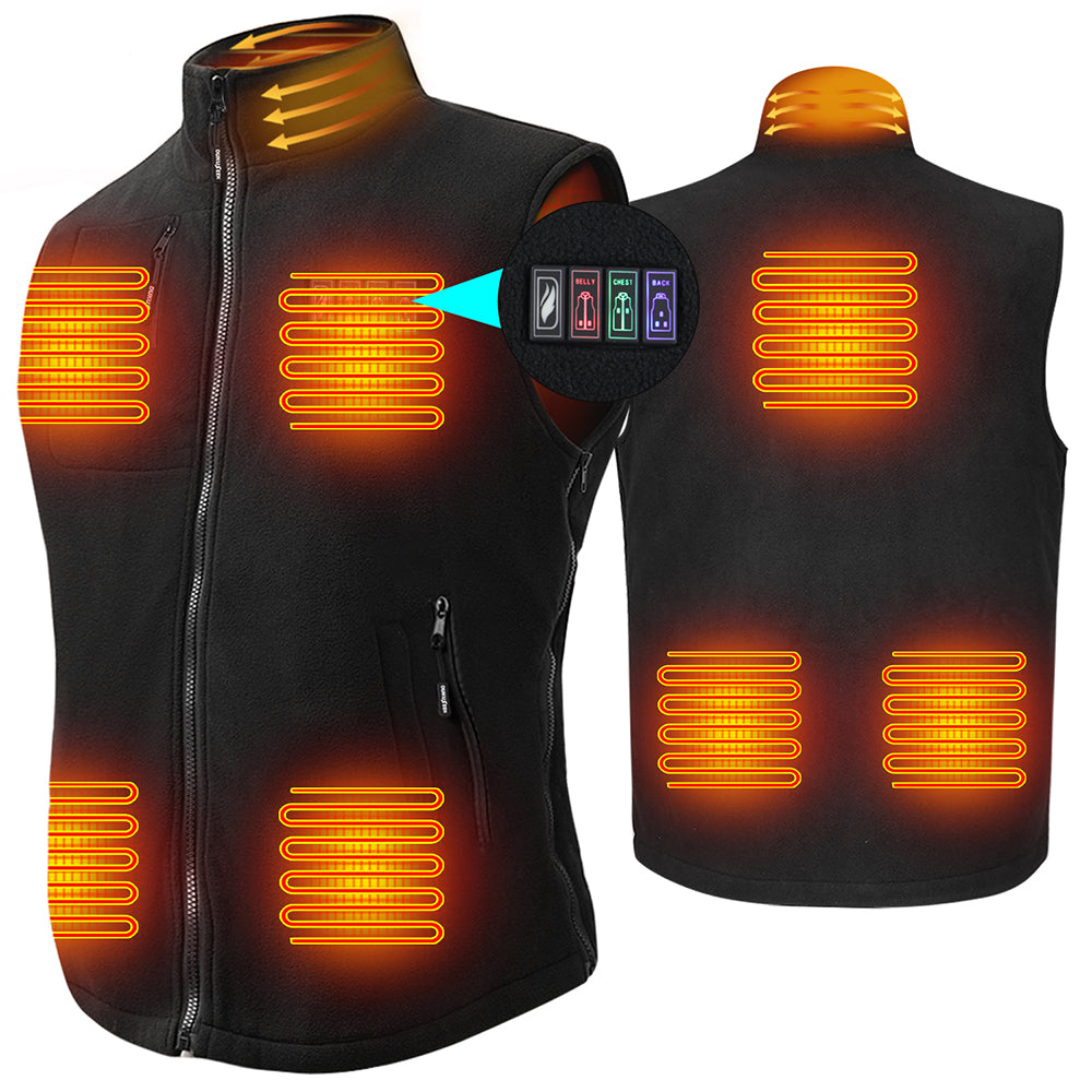 Heated Vest with Battery Pack for Winter