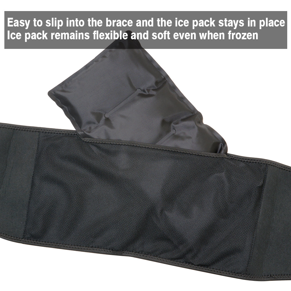 Hot Cold Gel Ice Pack for ARRIS Ice Back Brace, Back Wrap, 15 * 7 inch