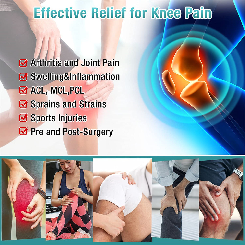 DUKUSEEK Large Knee Ice Pack Effective relief for knee pain